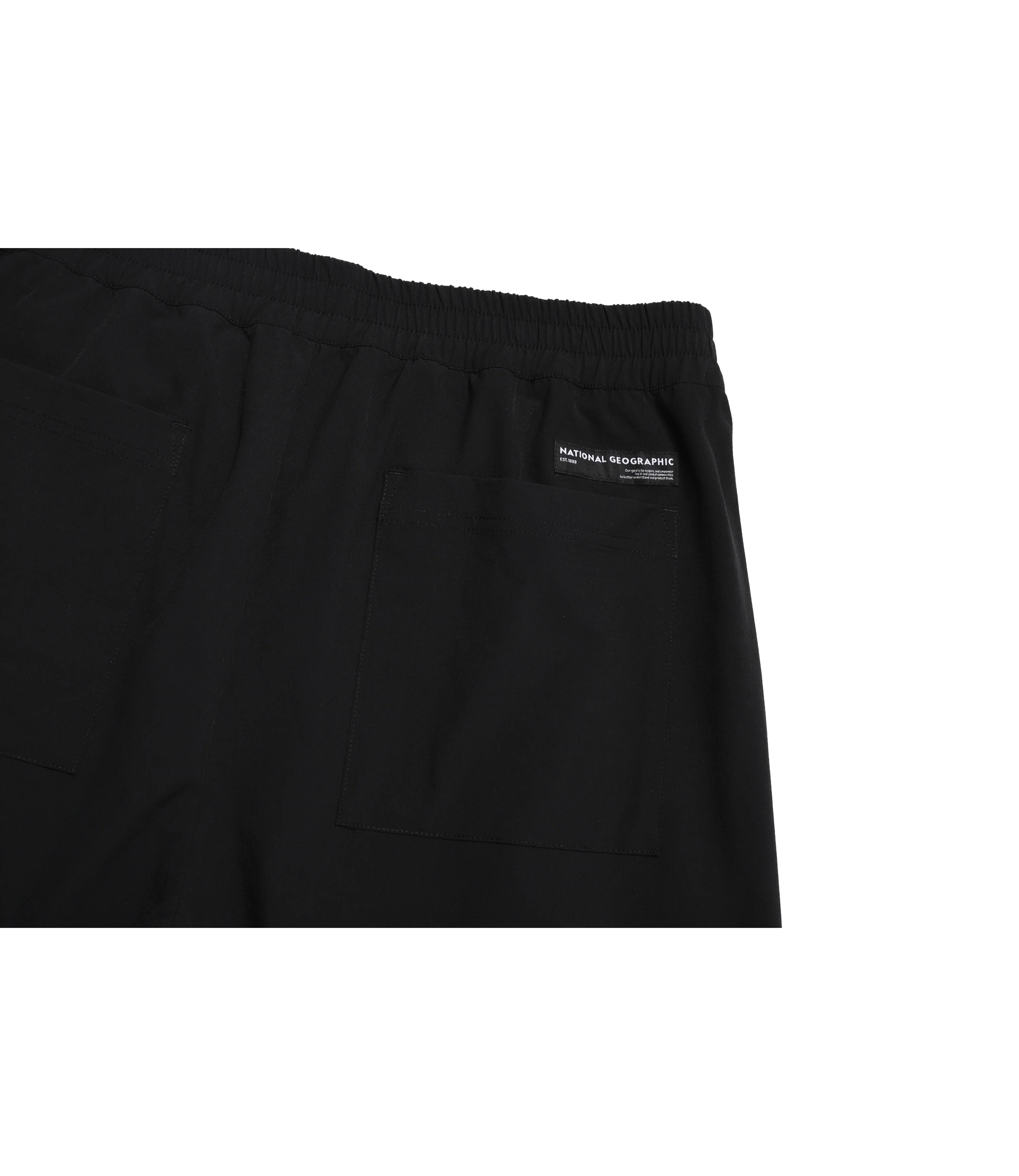 Men's Cargo Pocket Wide Pants<br>CARBON BLACK - Image 9
