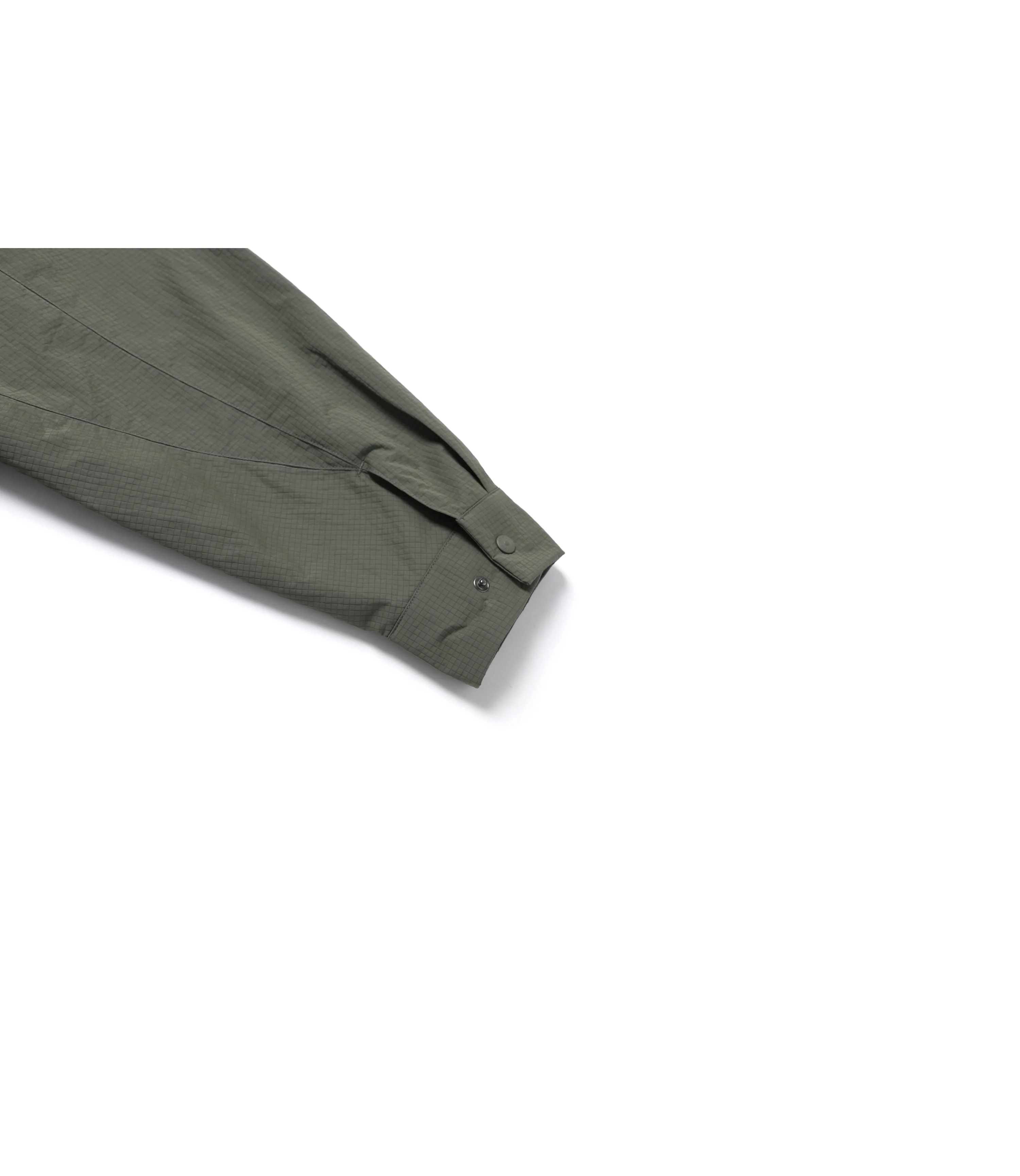 Men's NRN Multi Pocket Stand Neck Utility Jumper<br>KHAKI - Image 12