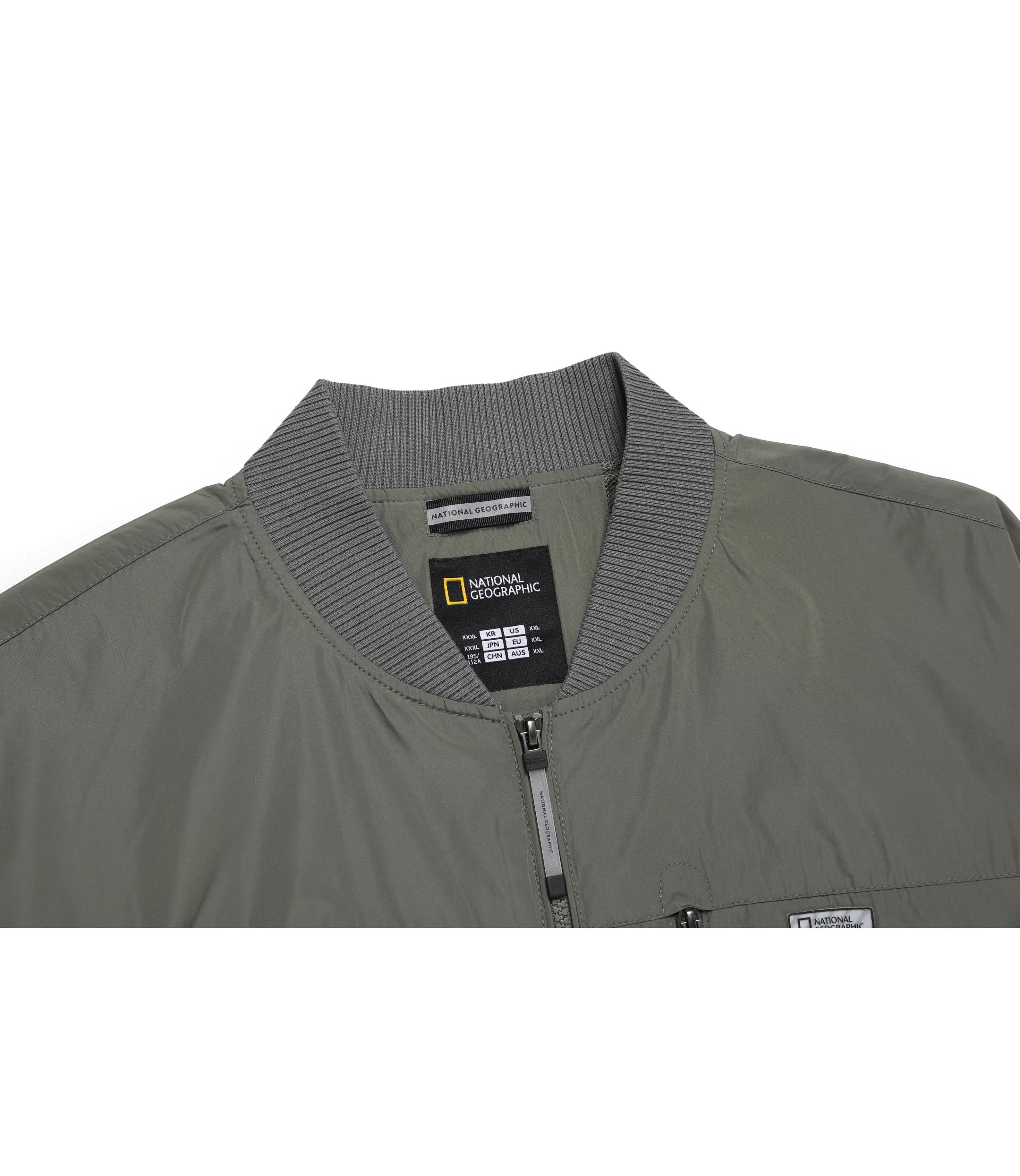 Men's NRN ROMUS Bomber Jumper<br>KHAKI - Image 3