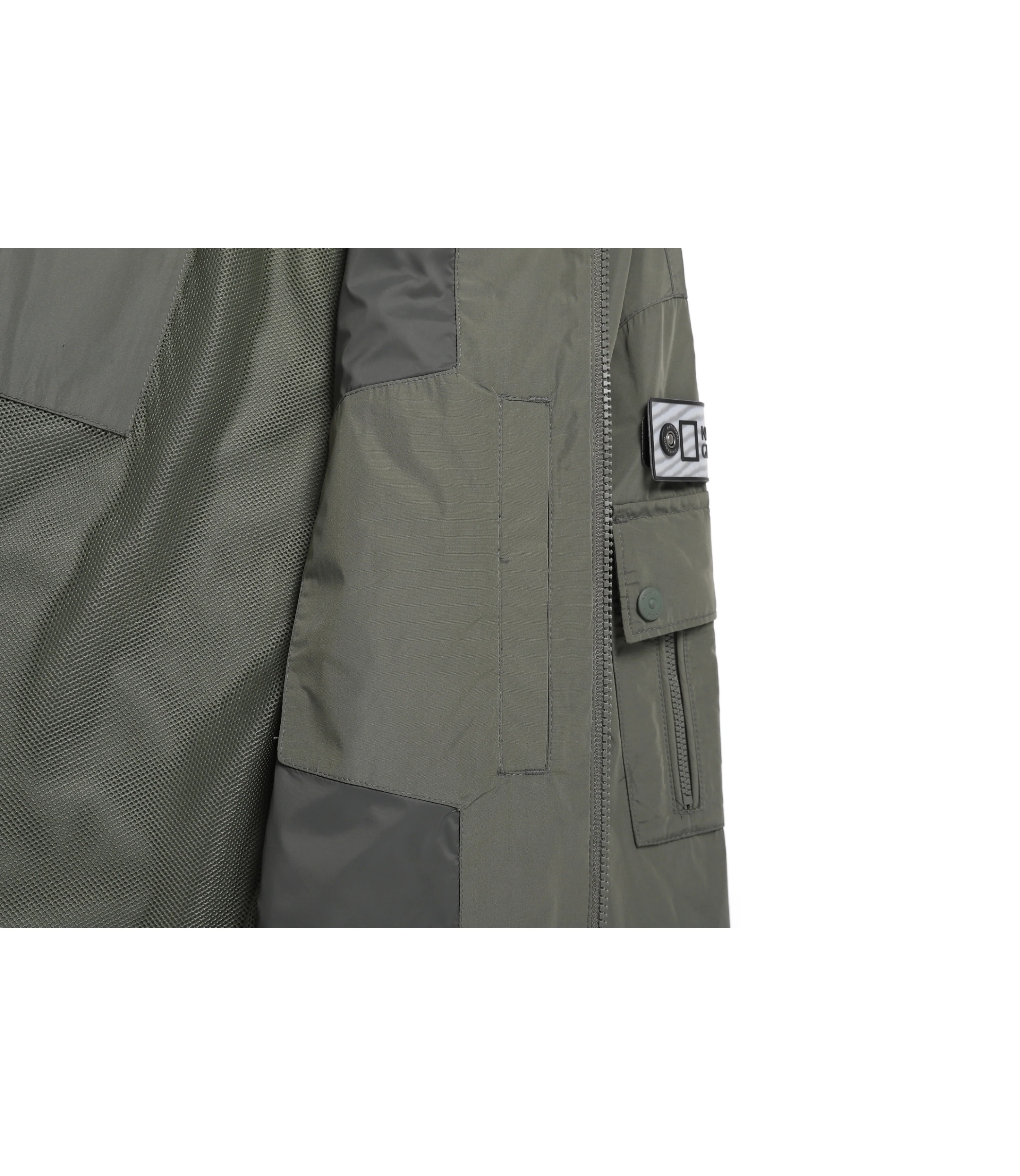 Men's NRN ROMUS Bomber Jumper<br>KHAKI - Image 8