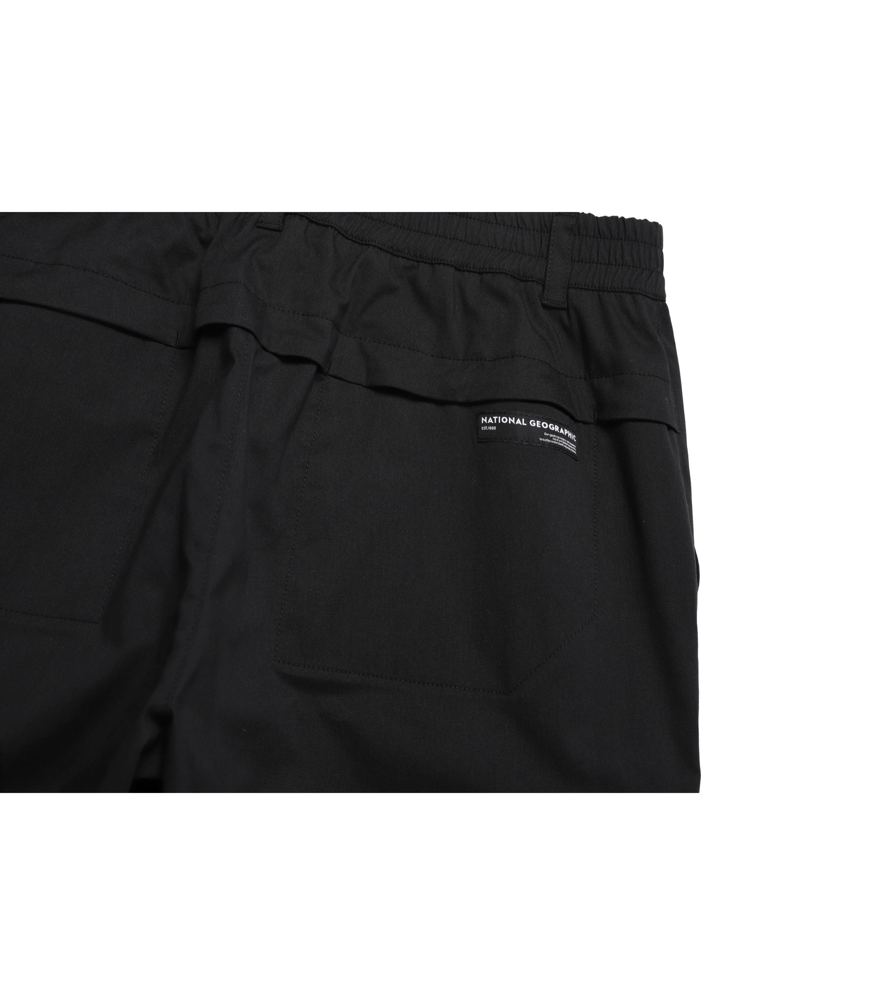 Men‘s Small Pocket Detailed Cargo Jogger Pants<br>CARBON BLACK - Image 9