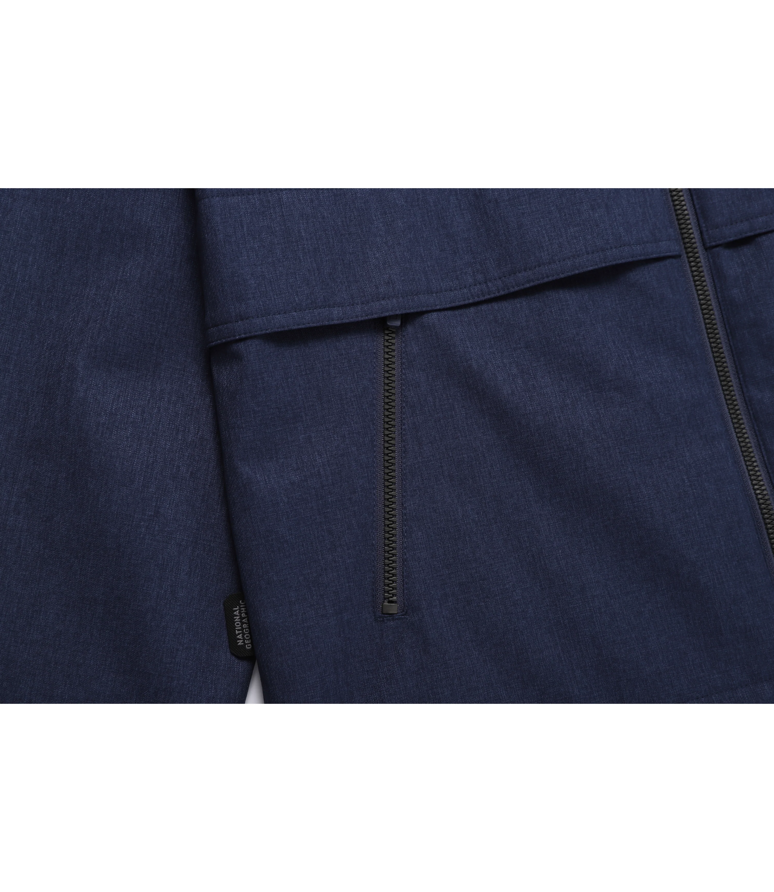 Unisex 2-Layer Windproof Jumper (Denim)<br>INDIGO - Image 6