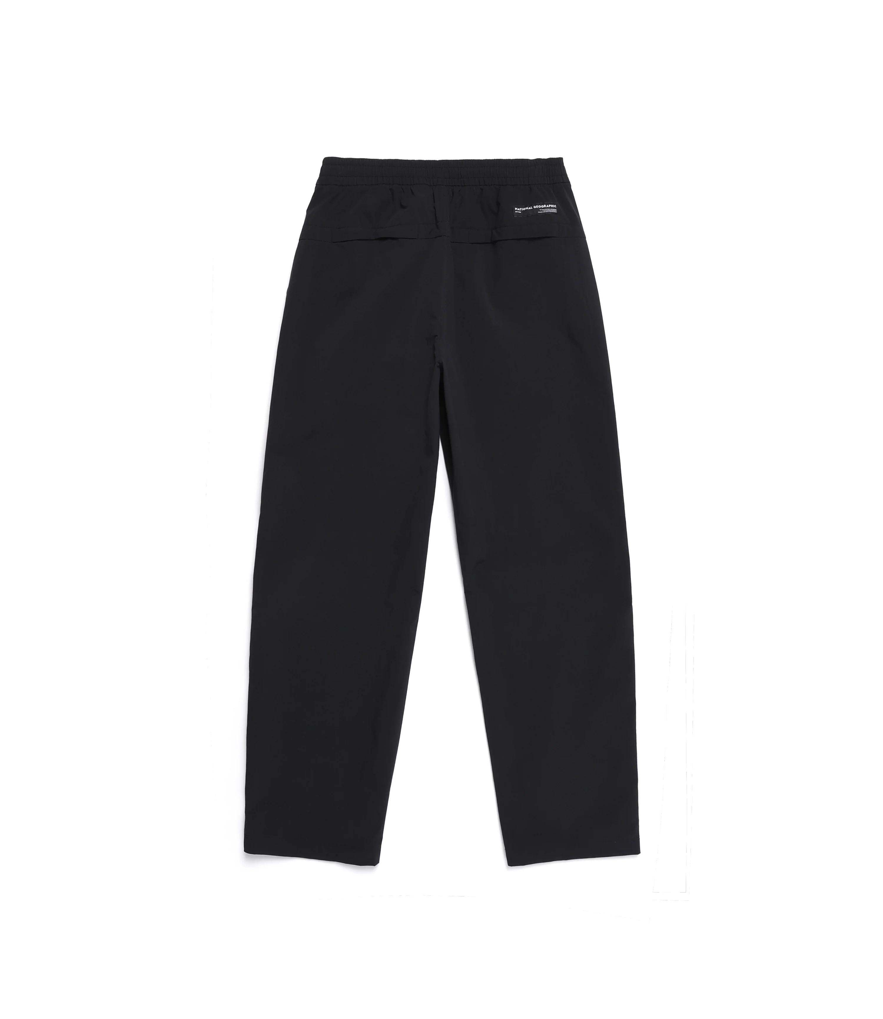 Unisex ADELIE Lightweight Woven Stretch Relaxed Fit Pants<br>CARBON BLACK - Image 4
