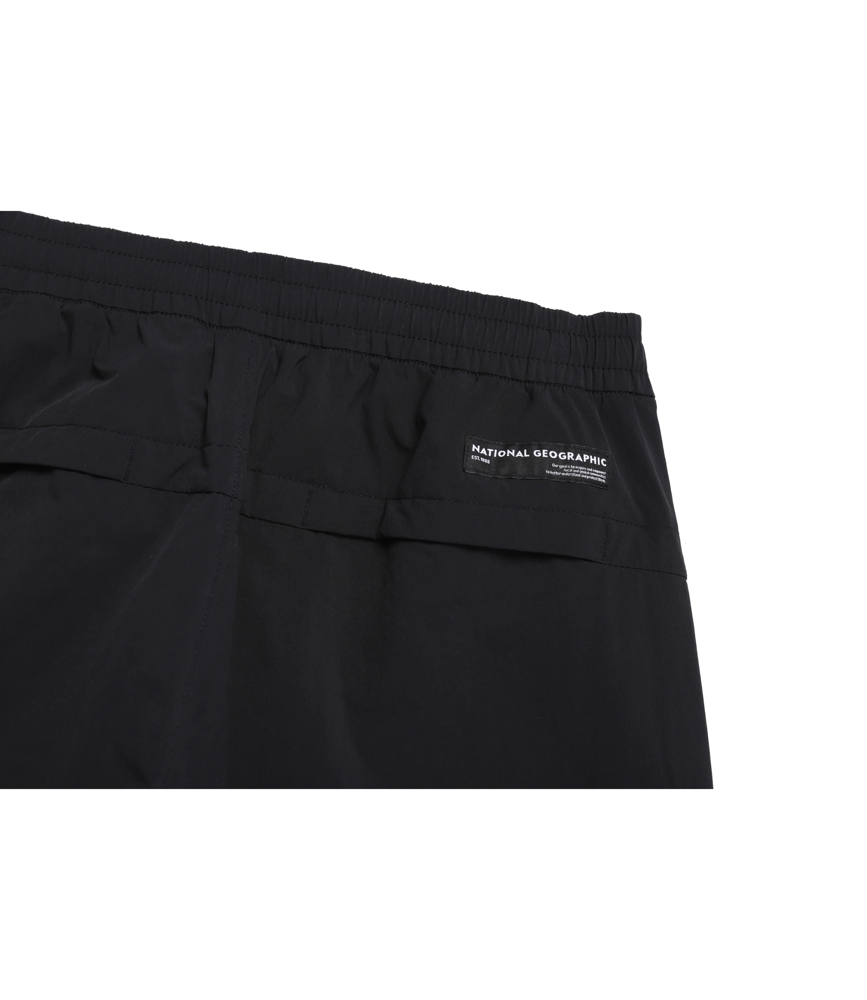 Unisex ADELIE Lightweight Woven Stretch Relaxed Fit Pants<br>CARBON BLACK - Image 9
