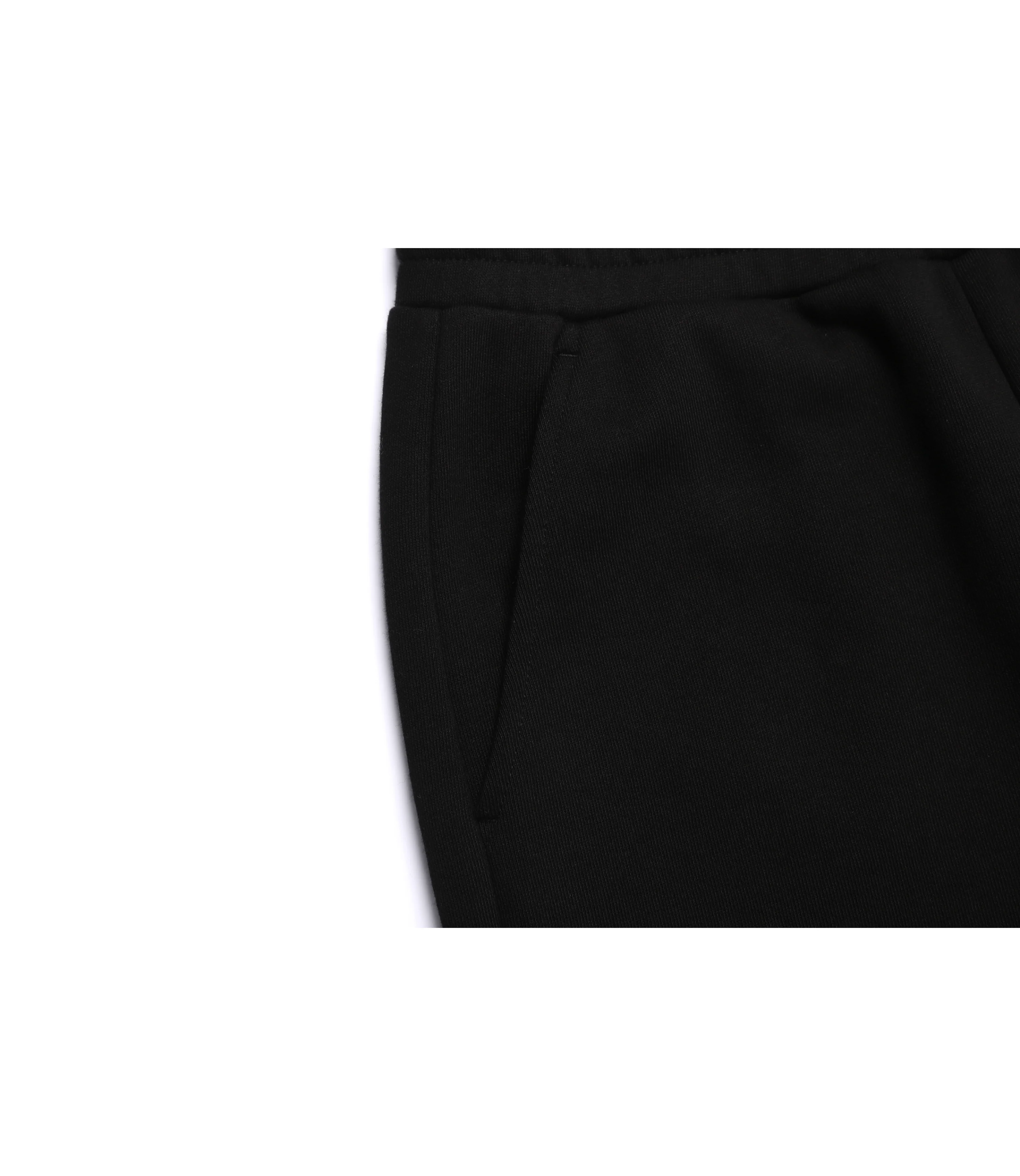Unisex Animal Patch Training Straight Pants<br>BLACK - Image 3