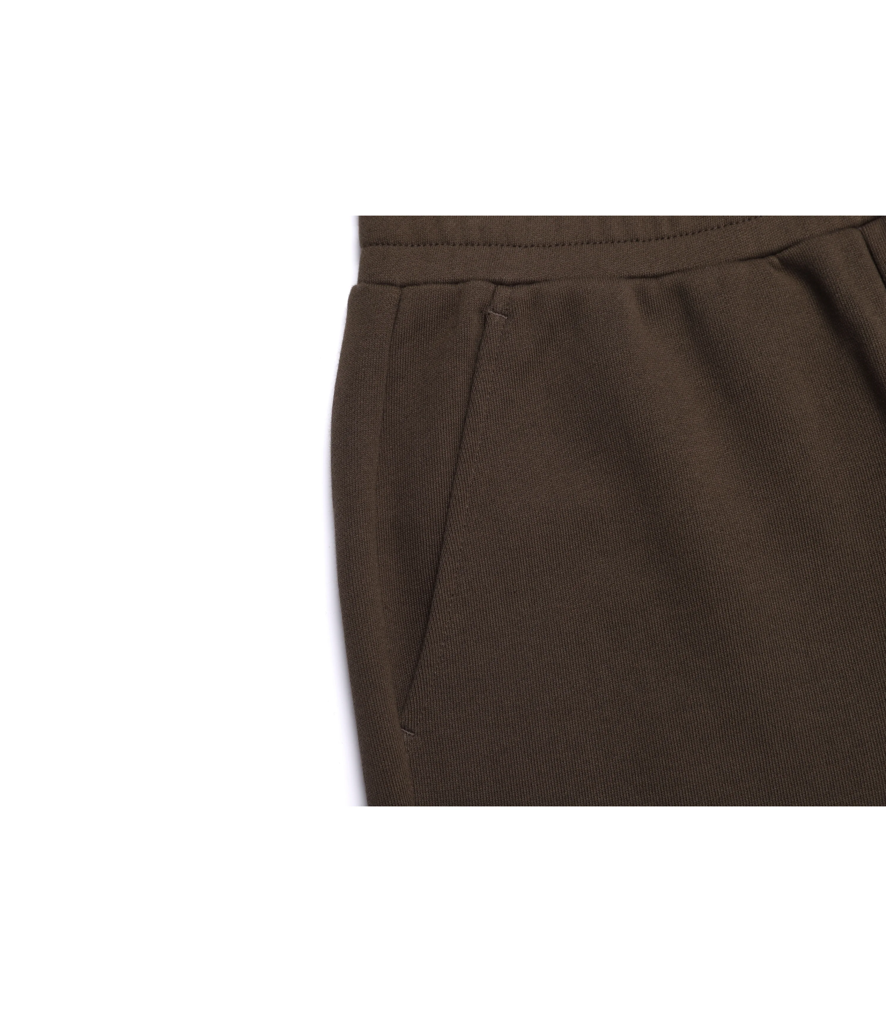 Unisex Animal Patch Training Straight Pants<br>BROWN - Image 3