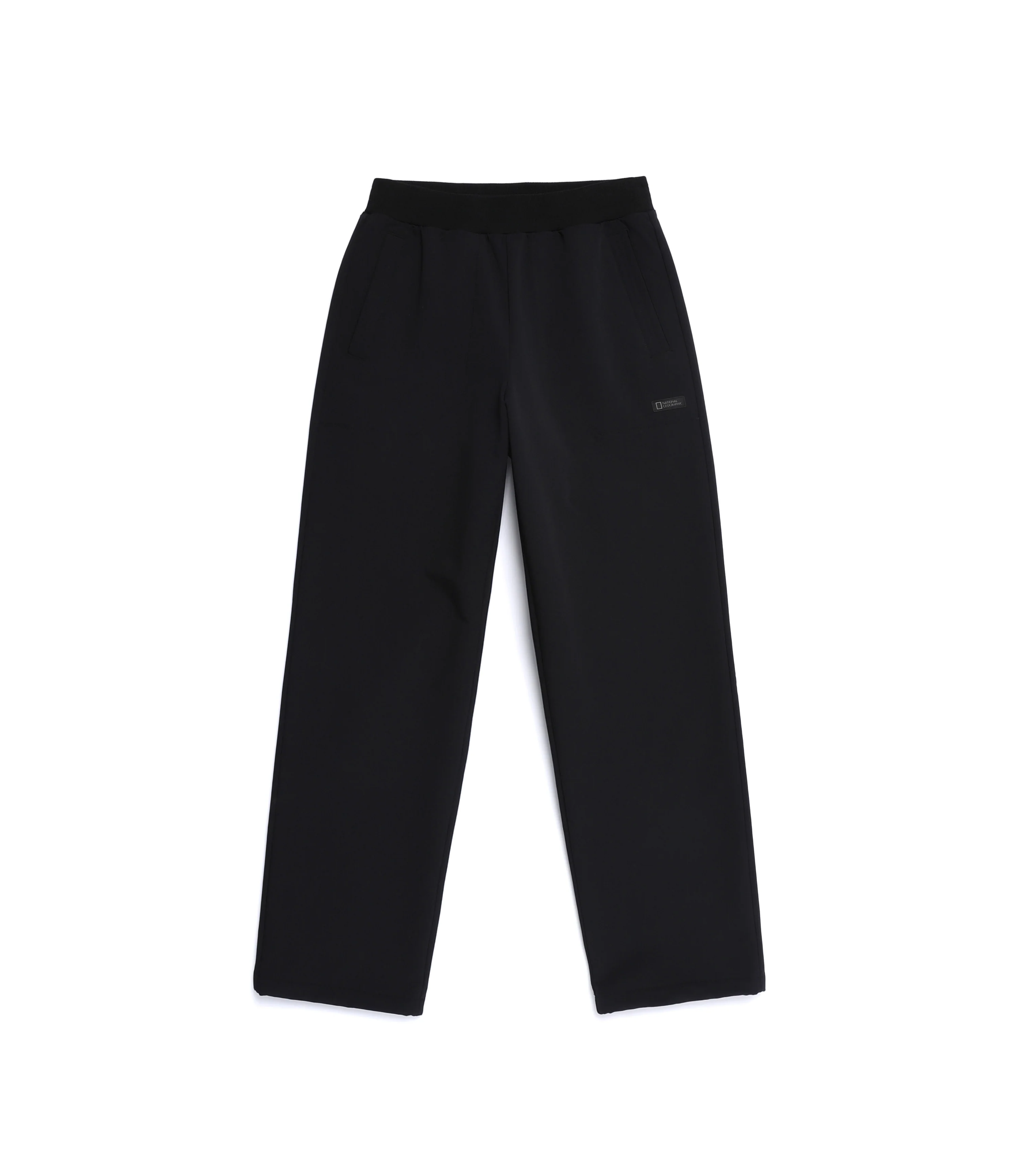 Unisex ARCHELON Double Warm Brushed Woven Pants<br>BLACK - Image 3