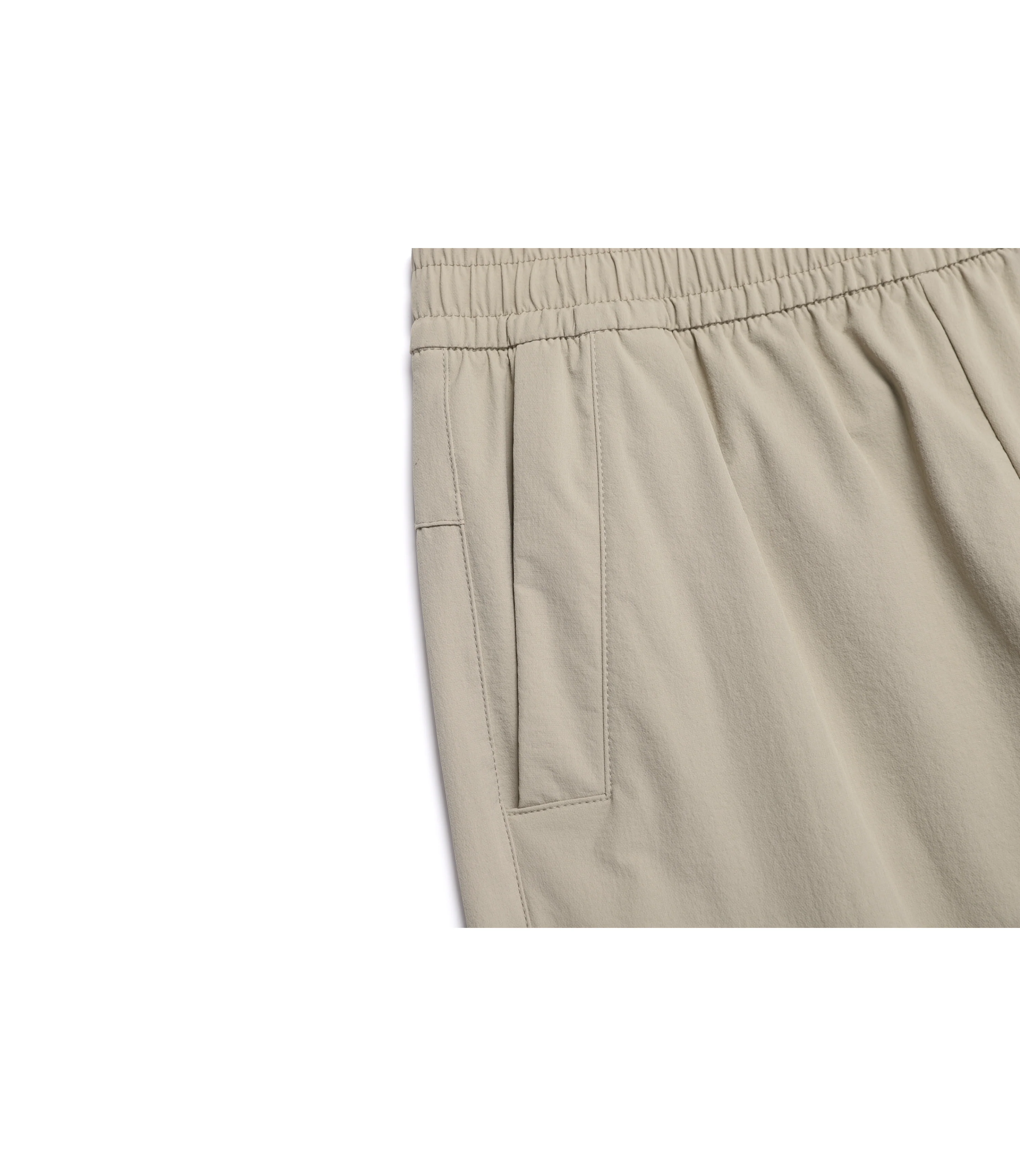 Unisex ARCHELON Woven Straight Pants<br>MOURNING BEIGE - Image 5