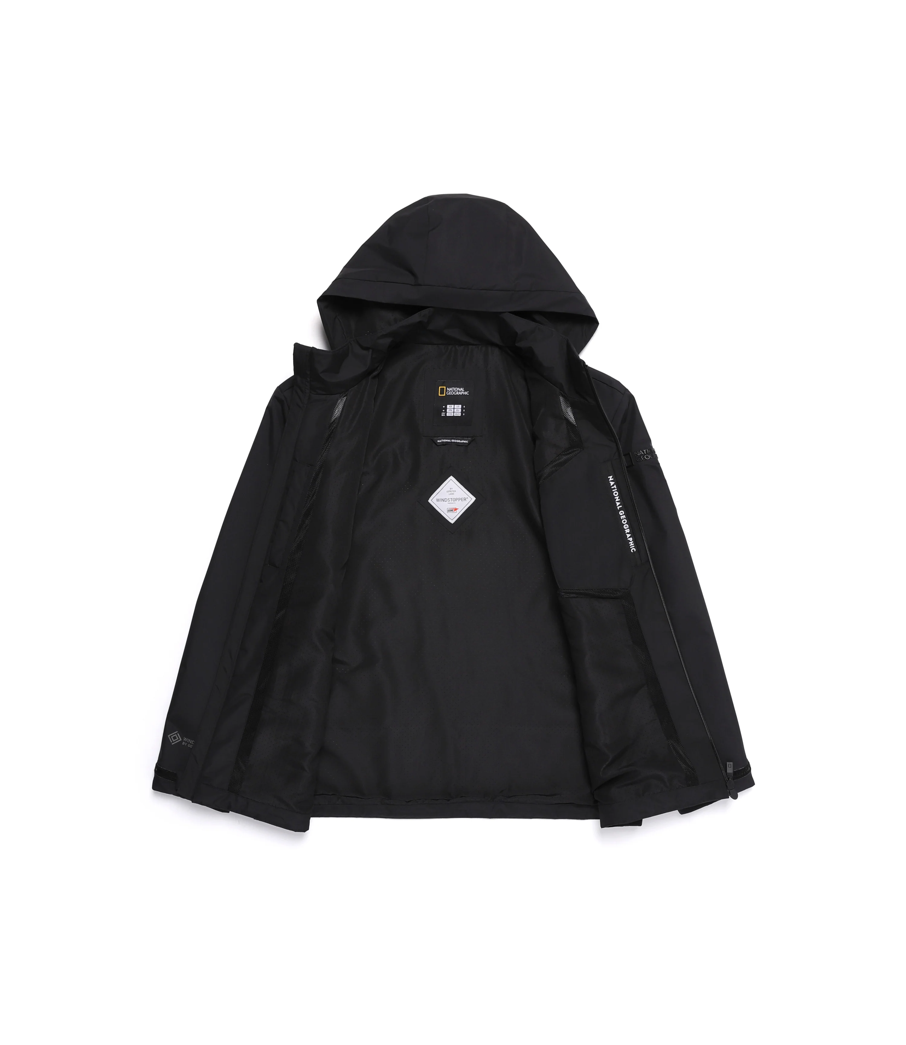Unisex ATLAS Windstopper By Gore-Tex Labs<br>CARBON BLACK - Image 3