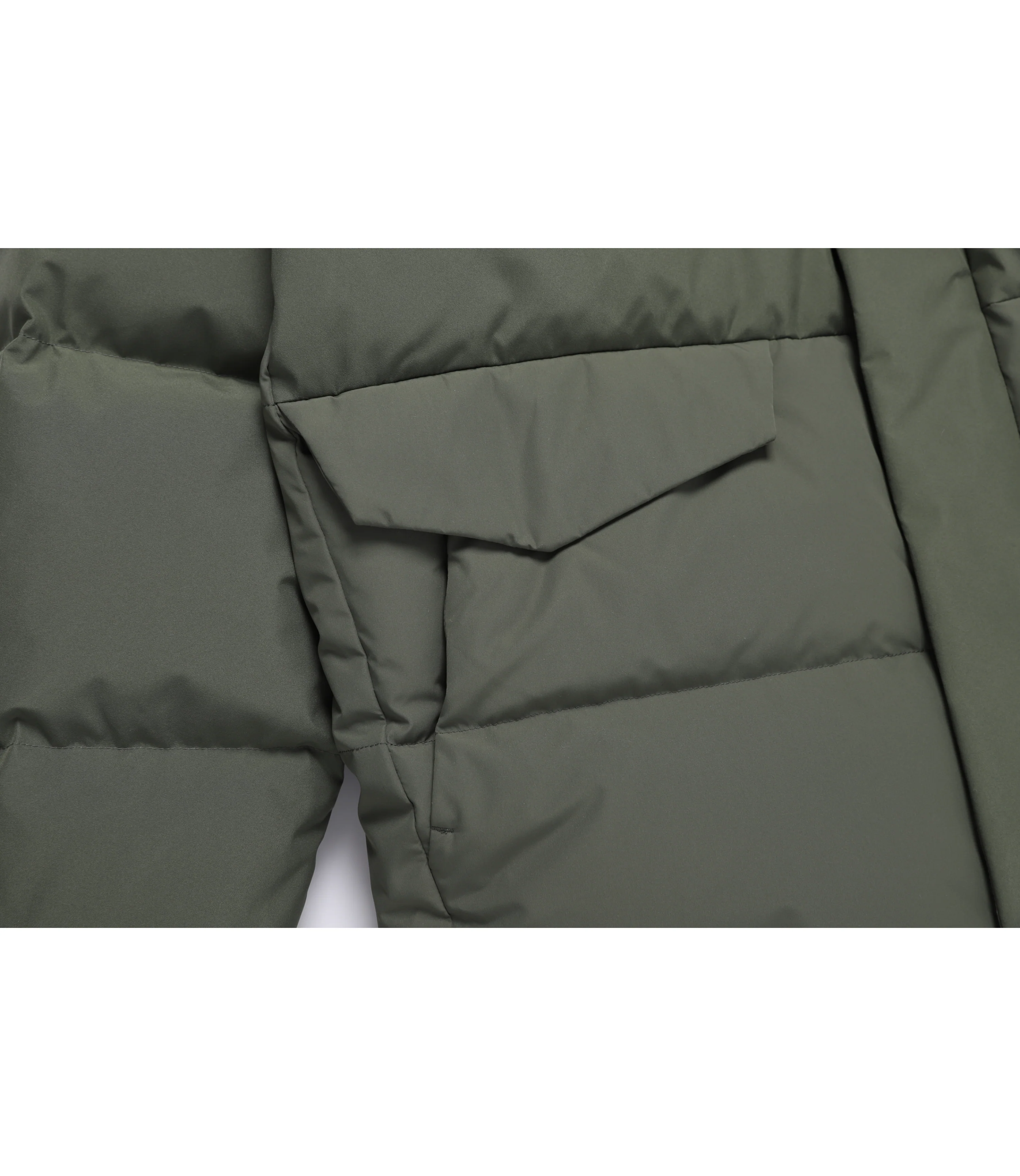 Unisex ATLAS Windstopper By Gore-Tex Labs Short Goose Down<br>KHAKI - Image 7