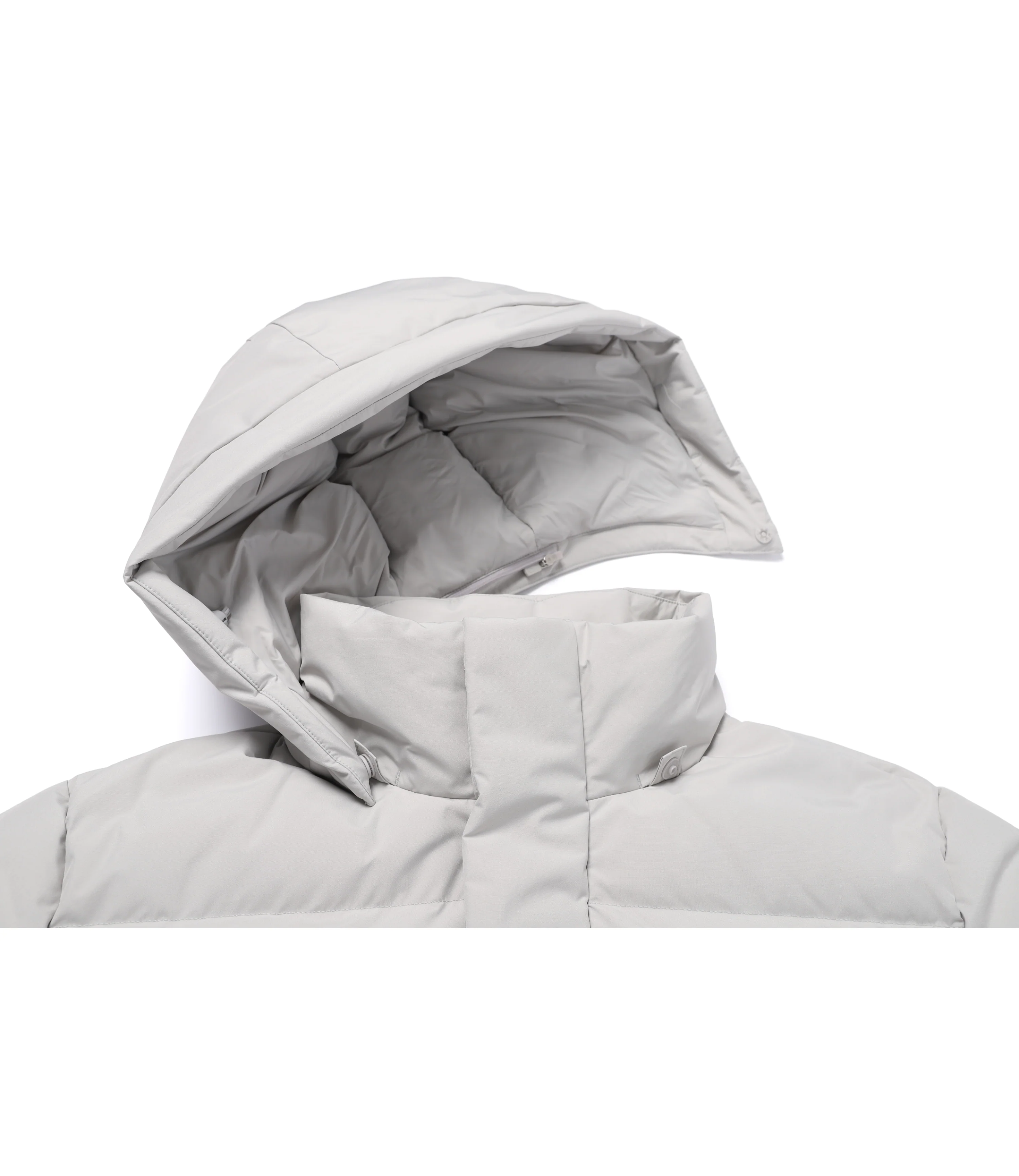 Unisex ATLAS Windstopper By Gore-Tex Labs Short Goose Down<br>L/GREY - Image 15