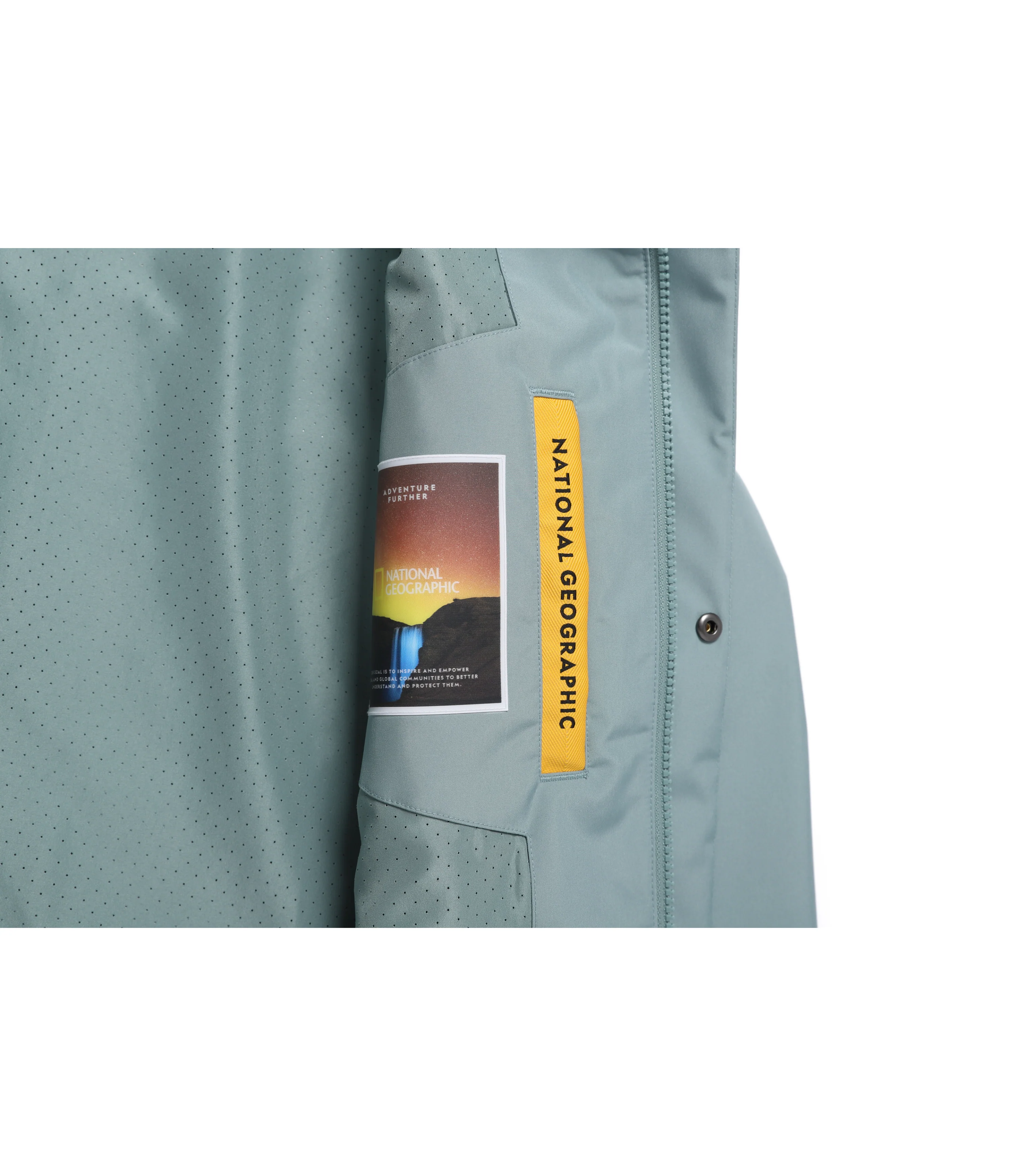 Unisex AUGUSTINE 2L Jumper<br>KHAKI GREEN - Image 8