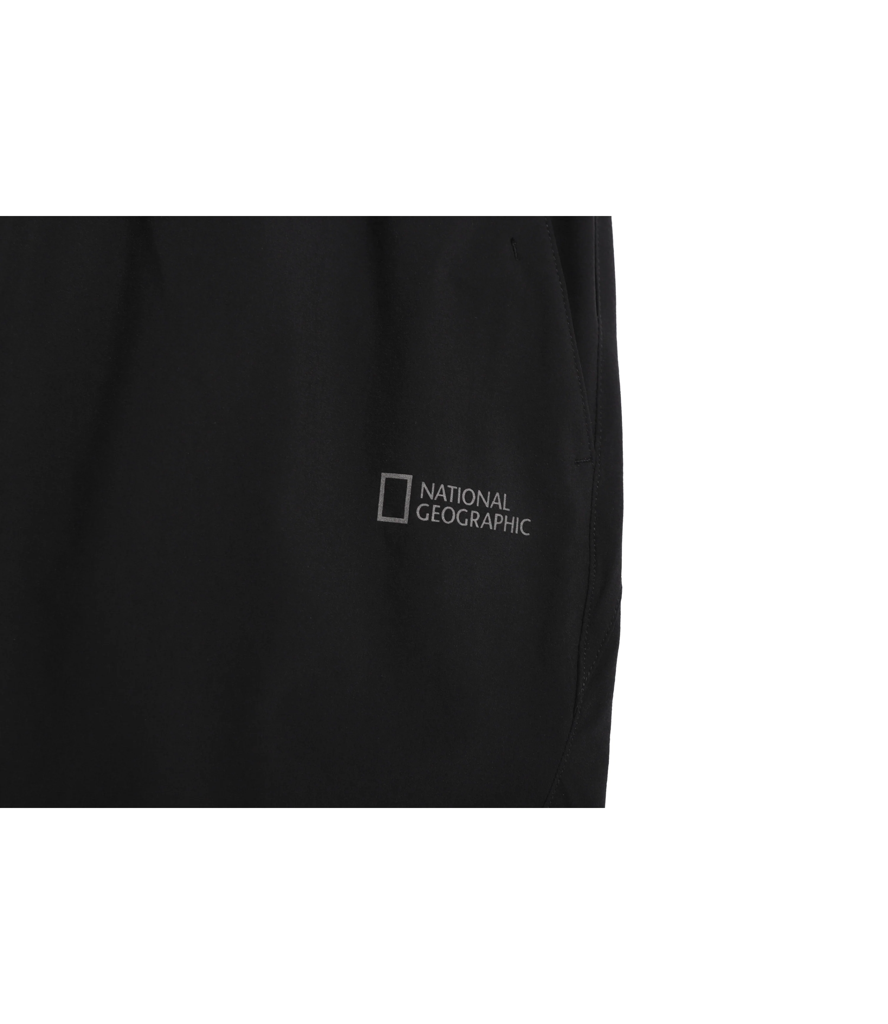 Unisex BEID Lightweight Mid-Length Shorts<br>BLACK - Image 4