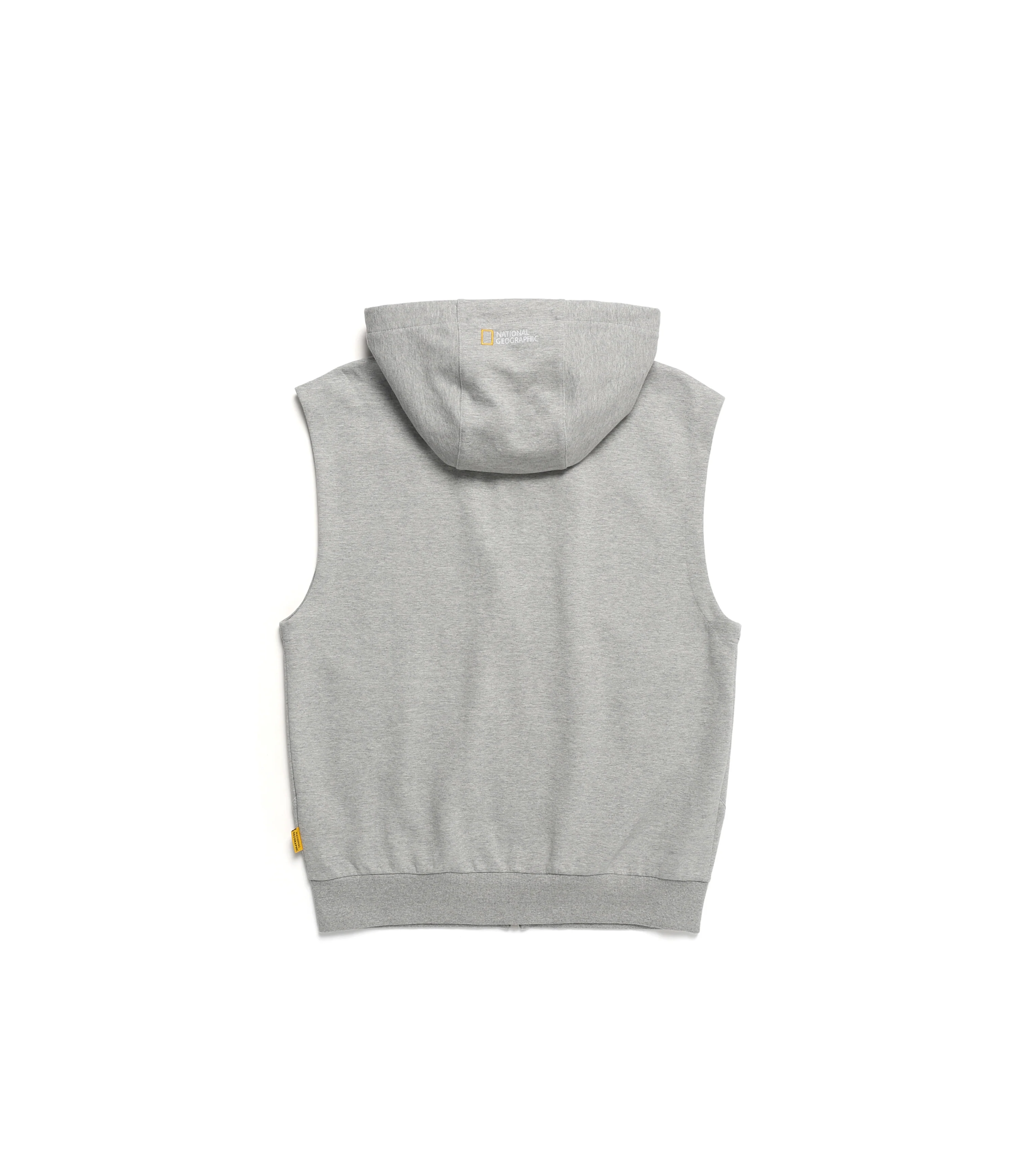 Unisex BREVI Zip Up Training Vest<br>M/GREY - Image 2
