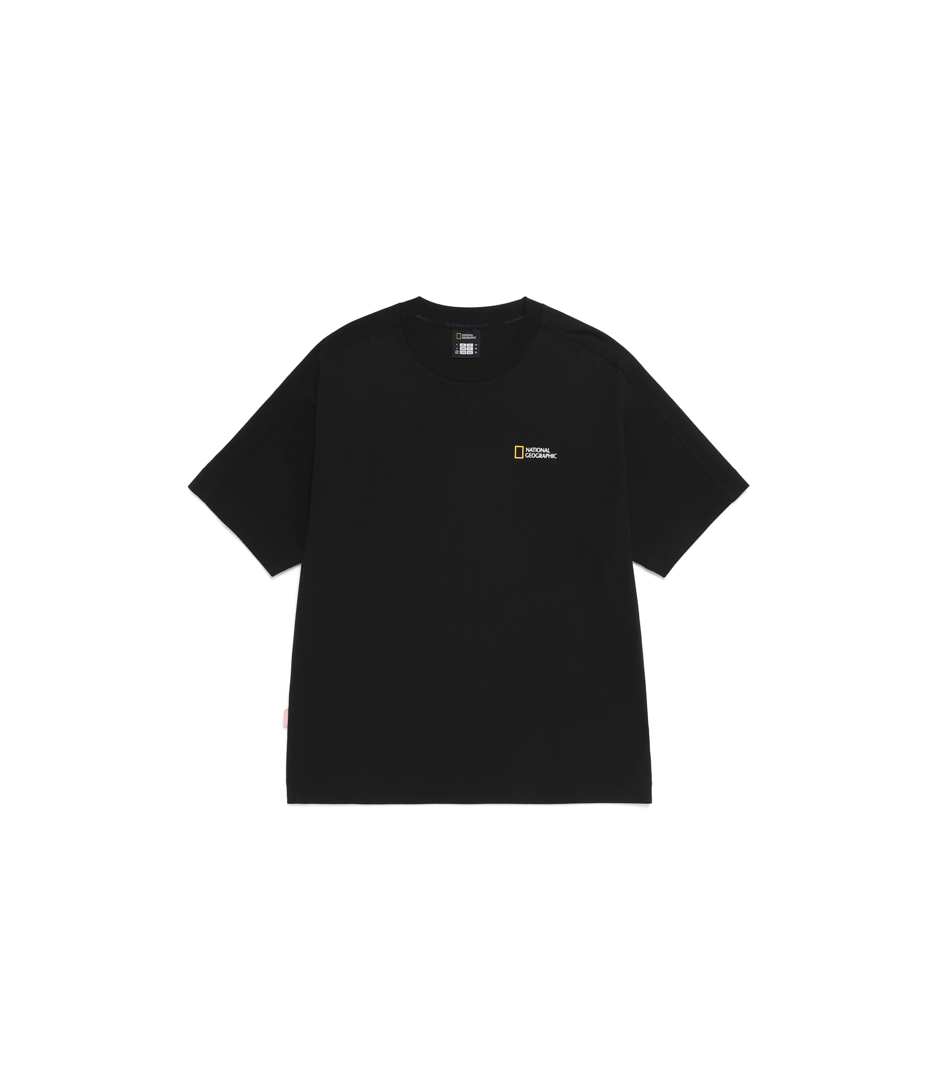 Unisex CASTOR COOLMAX ECO Graphic Short Sleeve Tee<br>BLACK