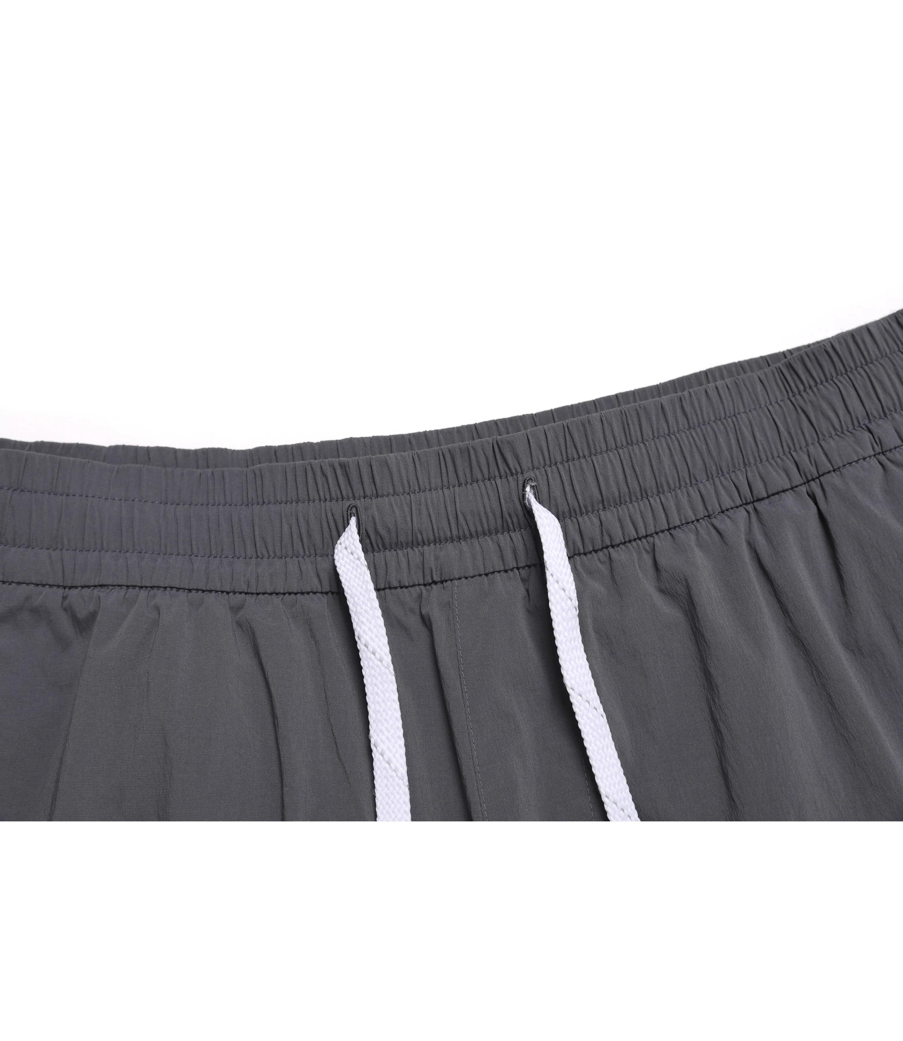Unisex Coolwave Color Block Banding Half Pants<br>GREY - Image 3