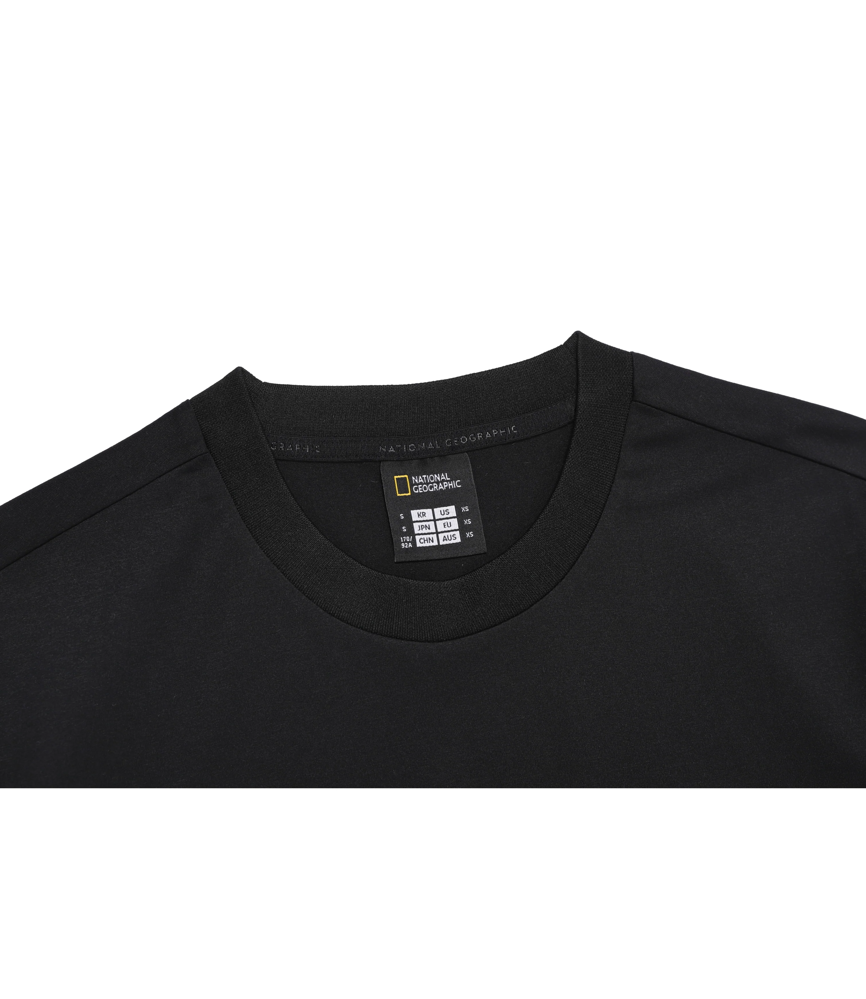 Unisex Crow Sorona Cool Touch Short Sleeve Tee<br>BLACK - Image 3