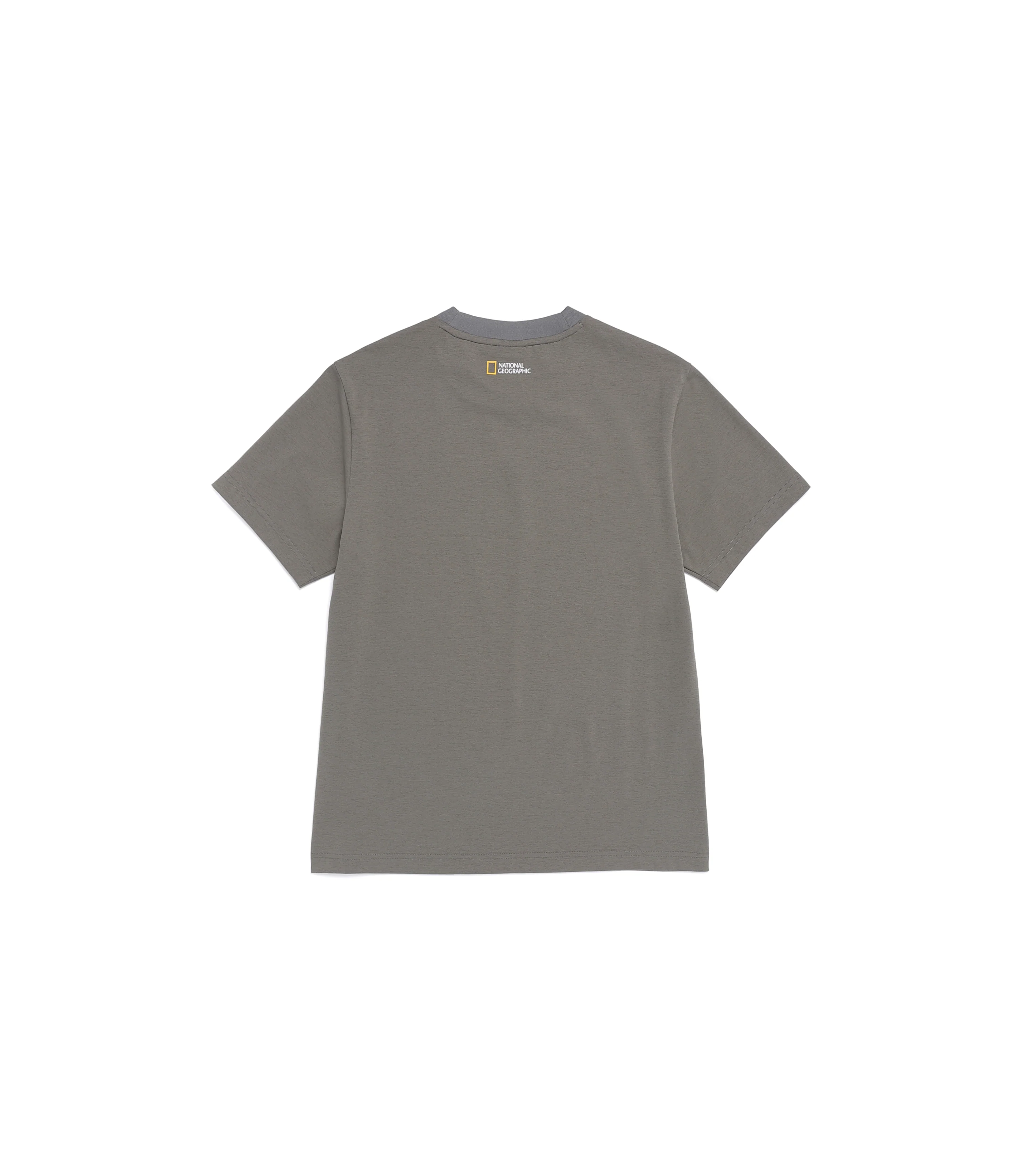 Unisex Crow Sorona Cool Touch Short Sleeve Tee<br>G/KHAKI - Image 2