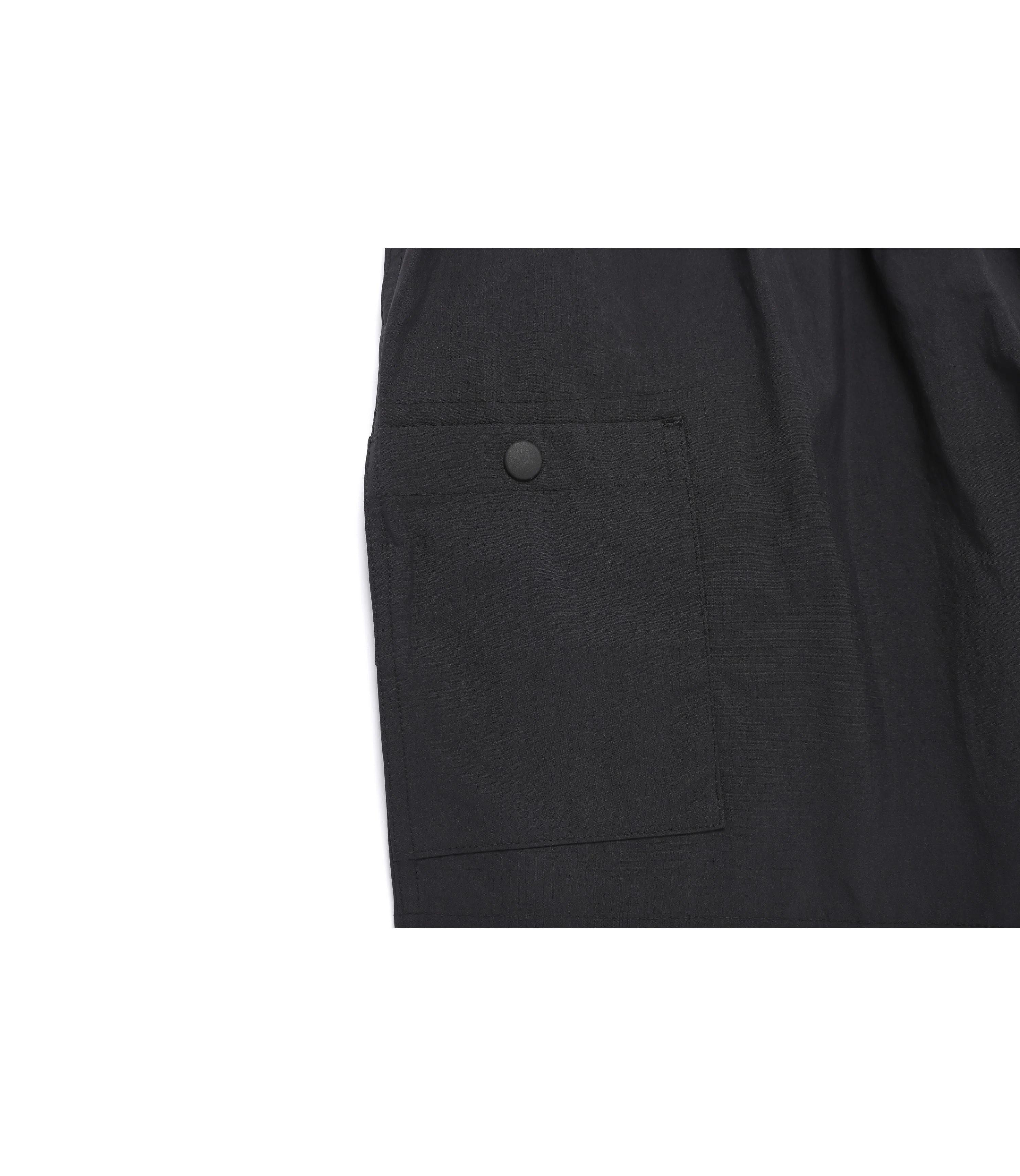 Unisex Felis Cooling Taslan Stretch Knee-Length Shorts<br>BLACK - Image 6