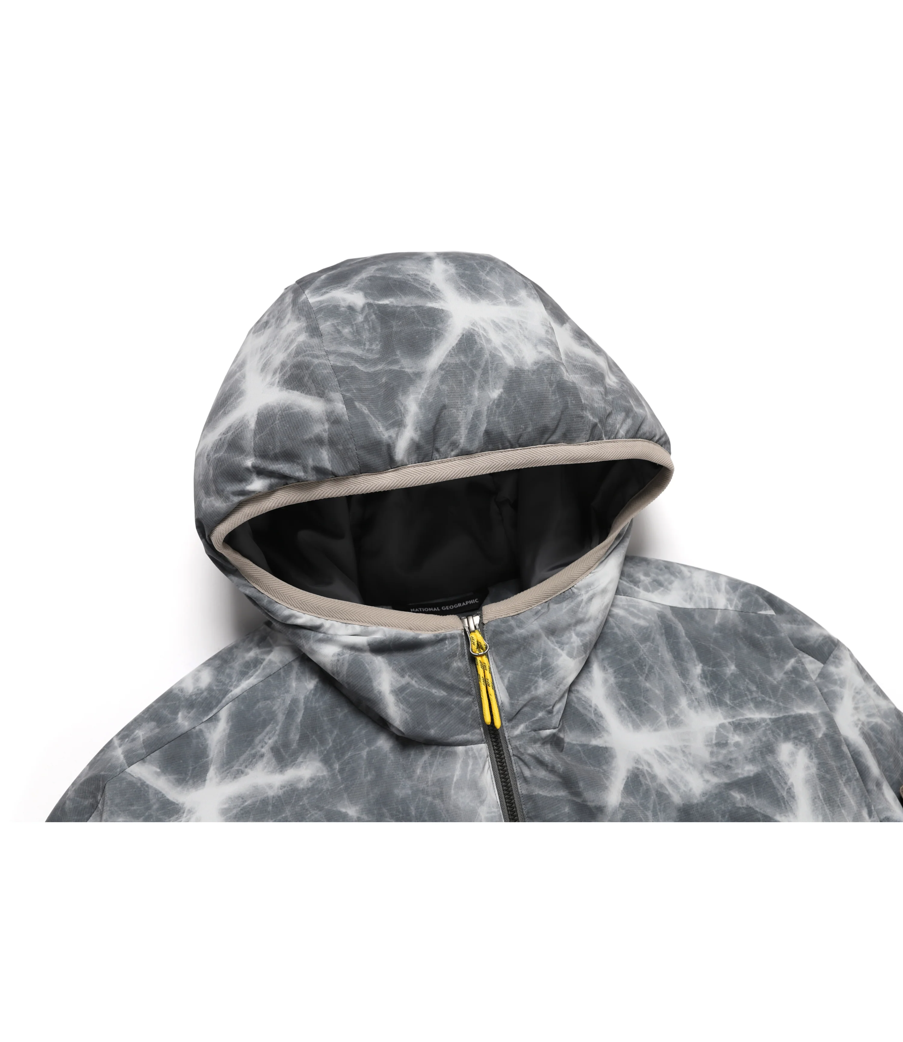 Unisex FILMMAKER Mountainous Quilted Jacket<br>D/GREY - Image 4