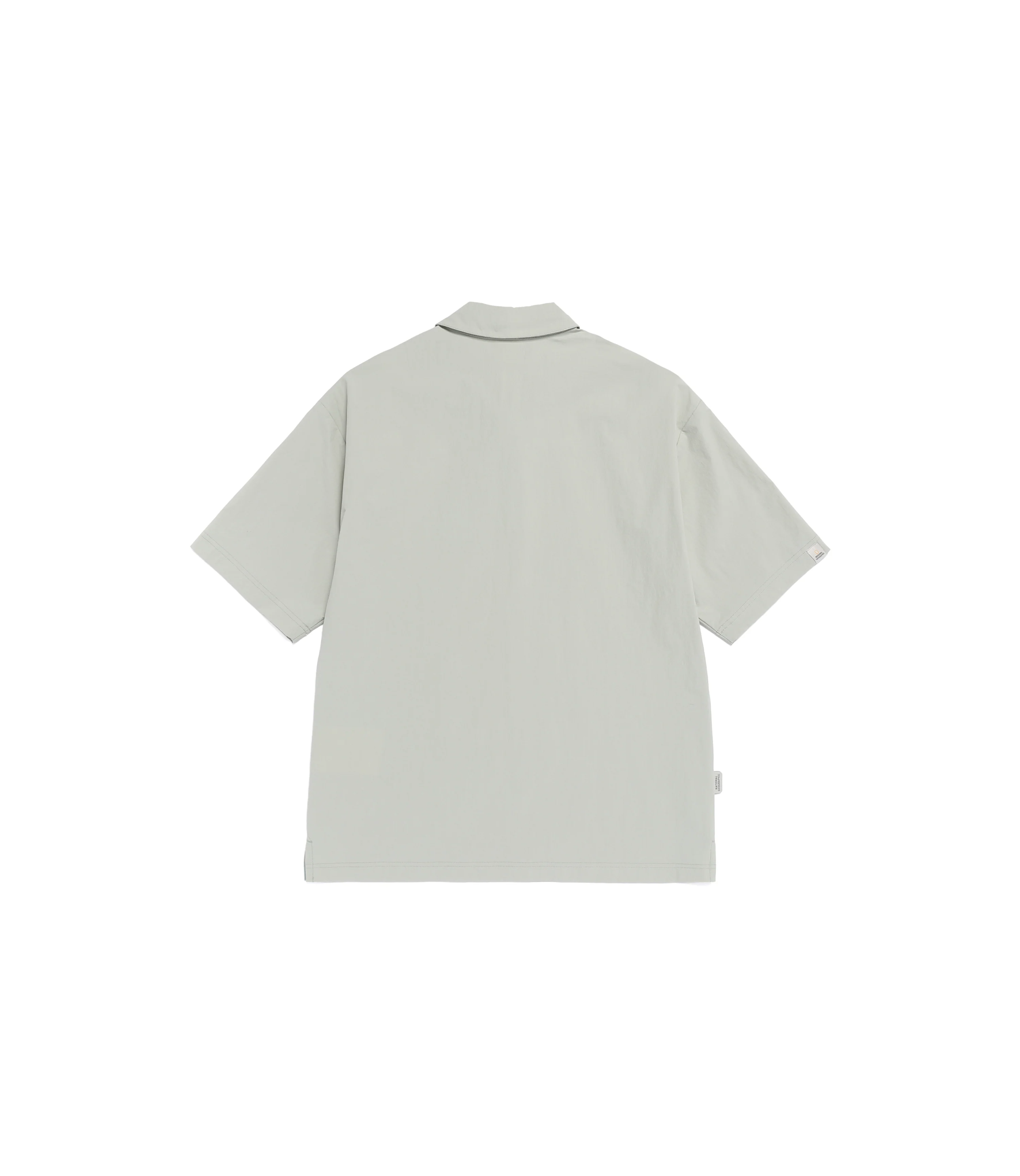 Unisex Freeze Stretch Semi-Overfit Short Sleeve Collar Tee<br>JADE - Image 4