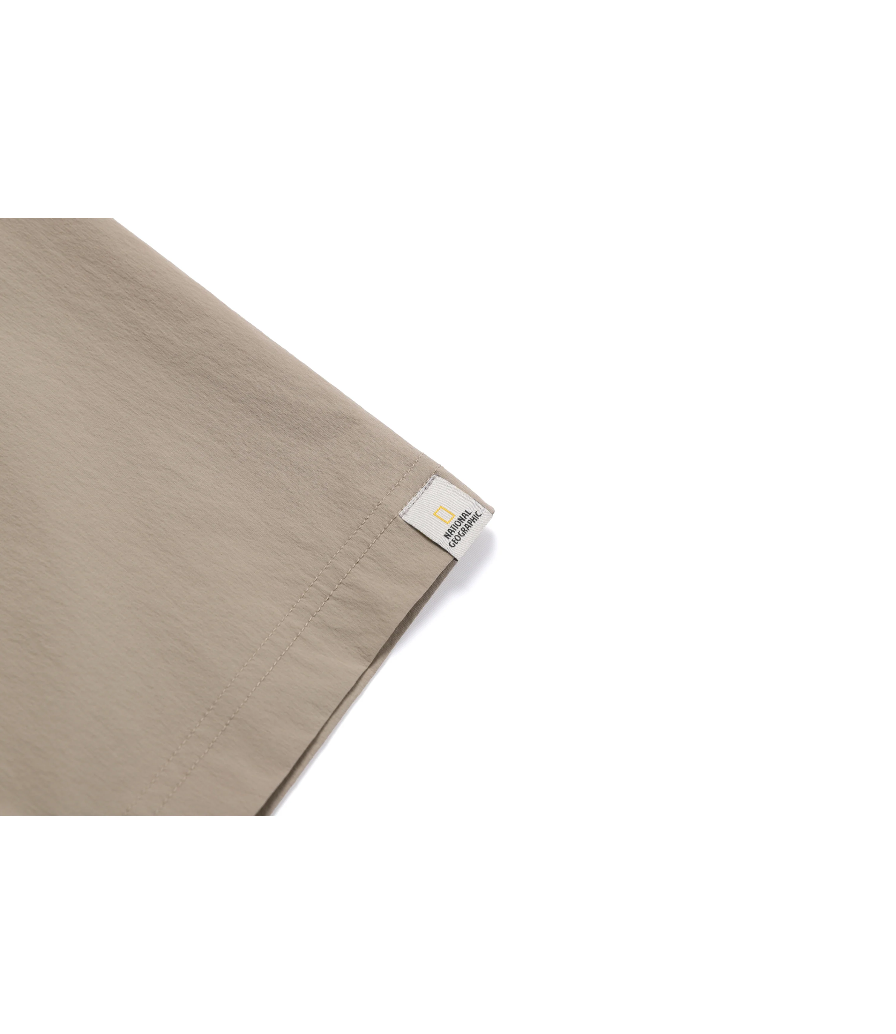 Unisex Freeze Stretch Semi-Overfit Short Sleeve Collar Tee<br>OAK BEIGE - Image 7