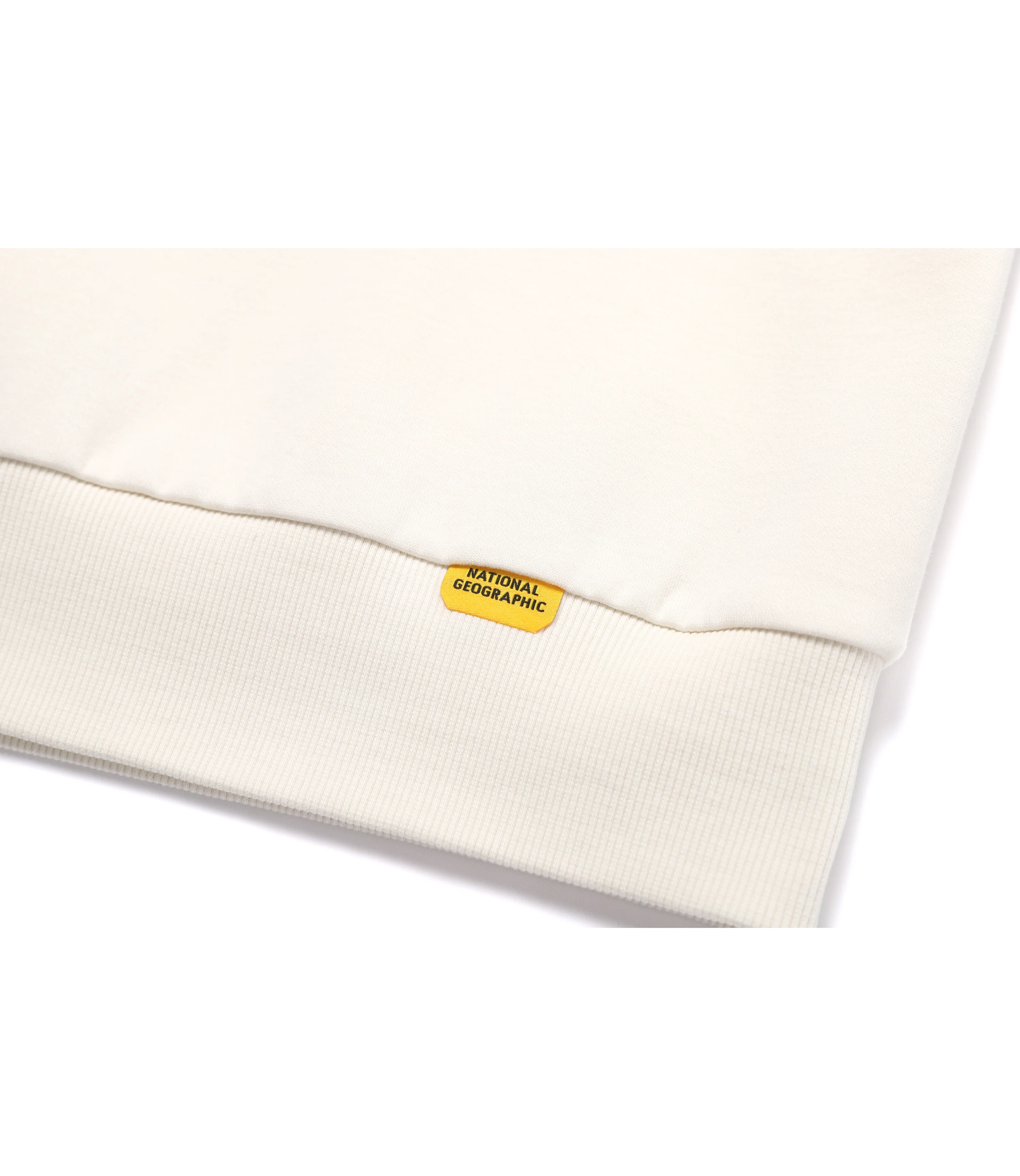 Unisex LONTRA Big Arch Logo Graphic Sweatshirt<br>IVORY - Image 7