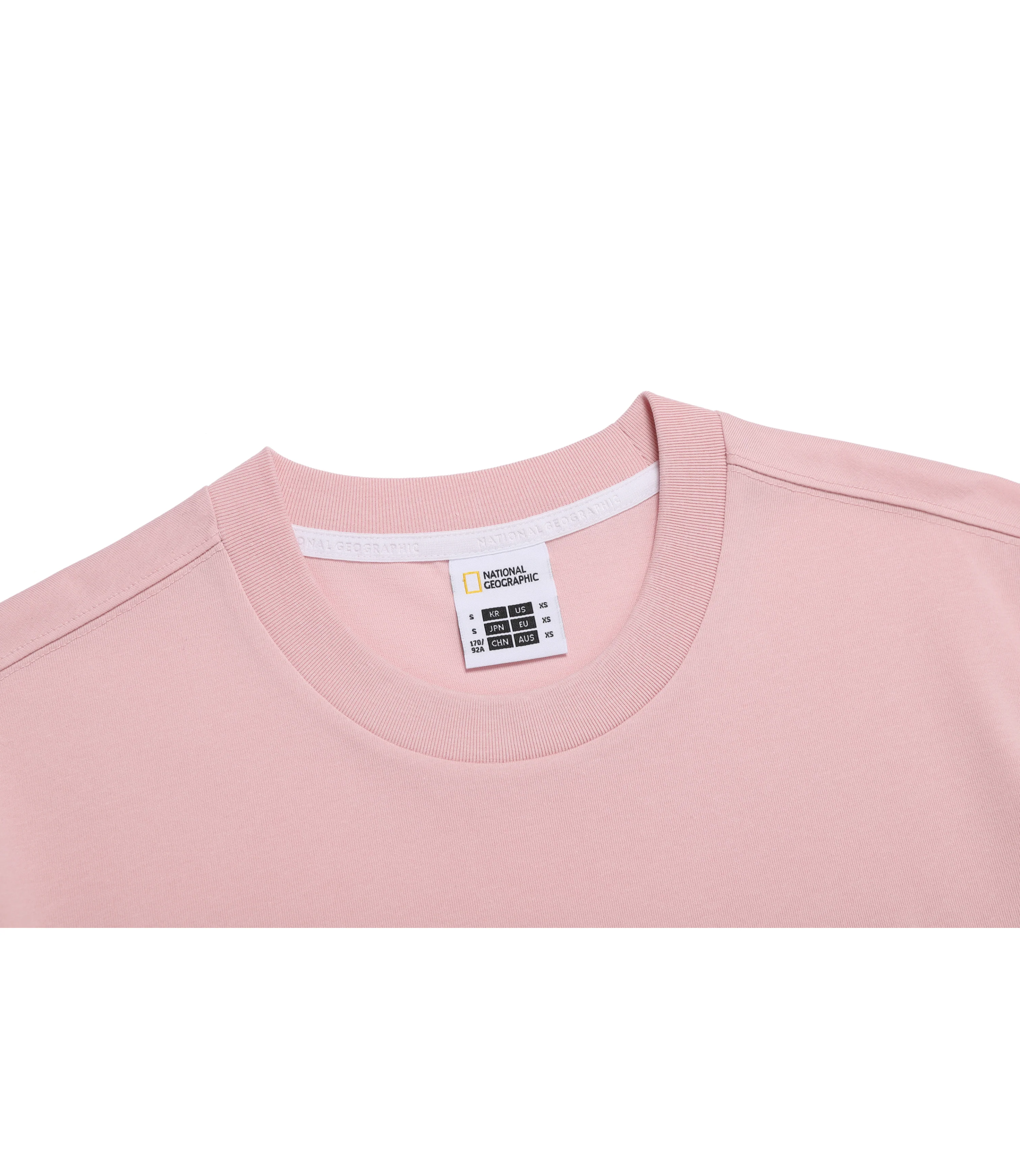 Unisex NEODY Small Logo Short Sleeve Tee<br>SILVER PINK - Image 3