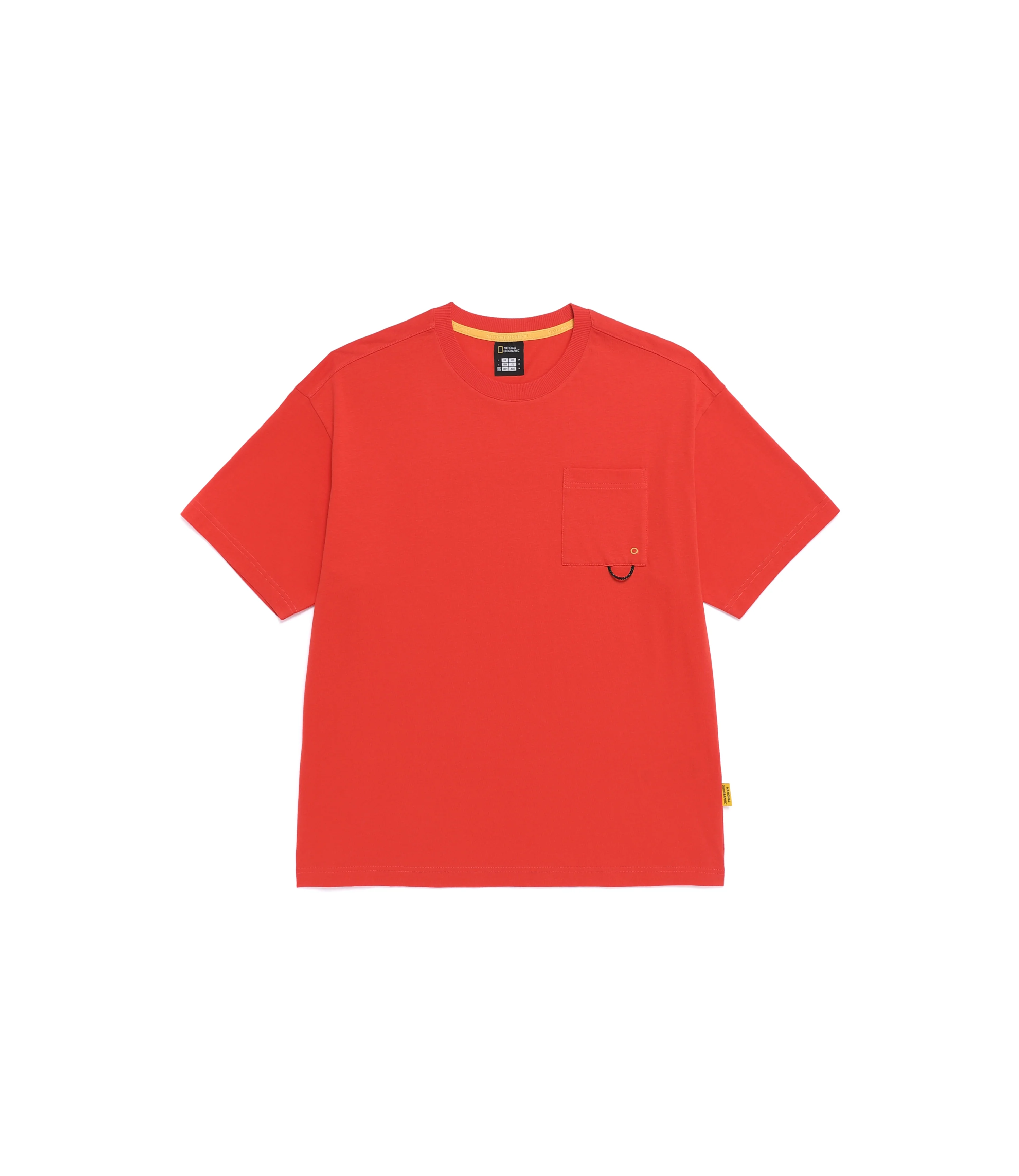 Unisex Year Of The Horse Graphic Pocket Tee<br>RED - Image 3