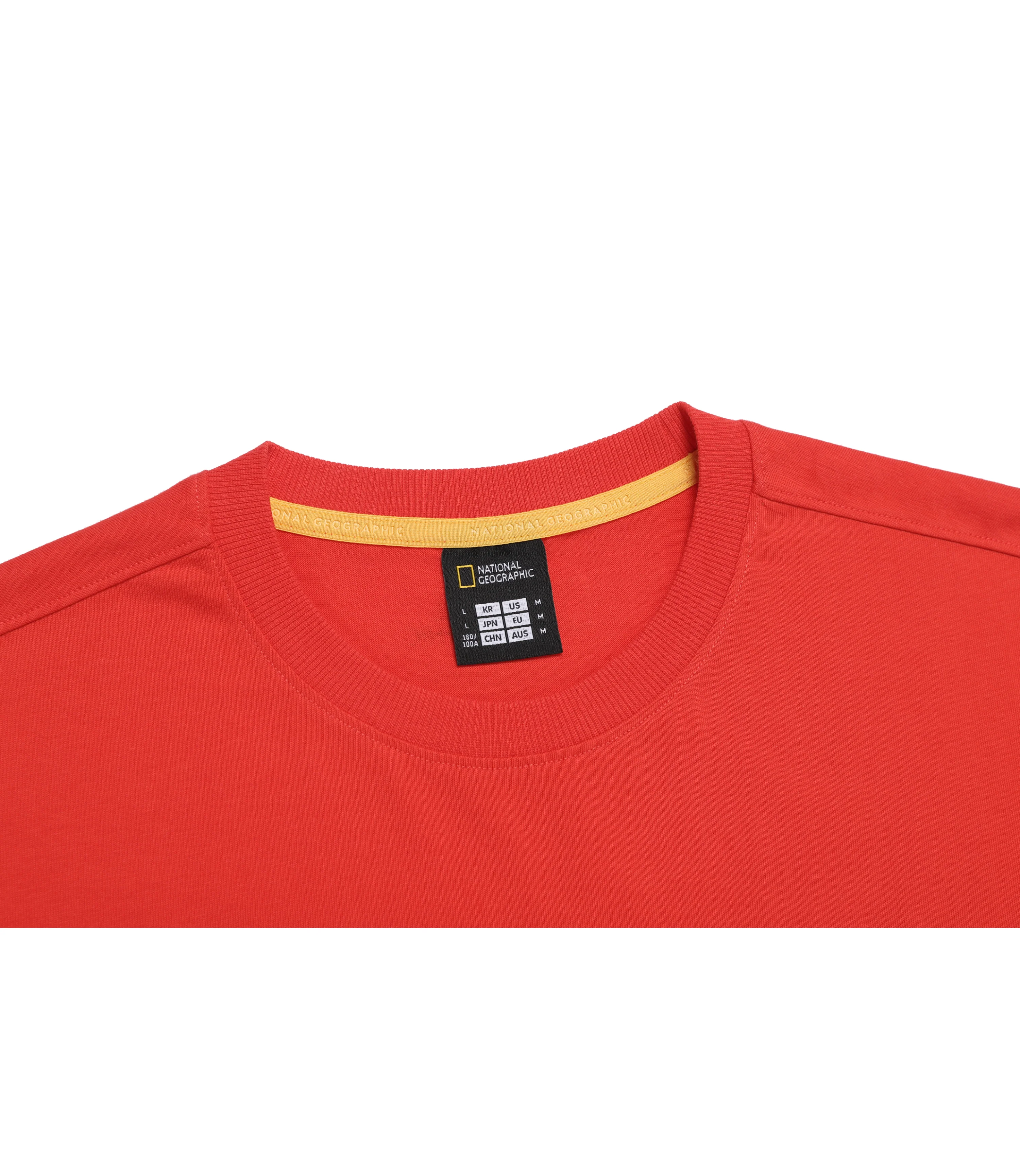 Unisex Year Of The Horse Graphic Small Logo Tee<br>RED - Image 4