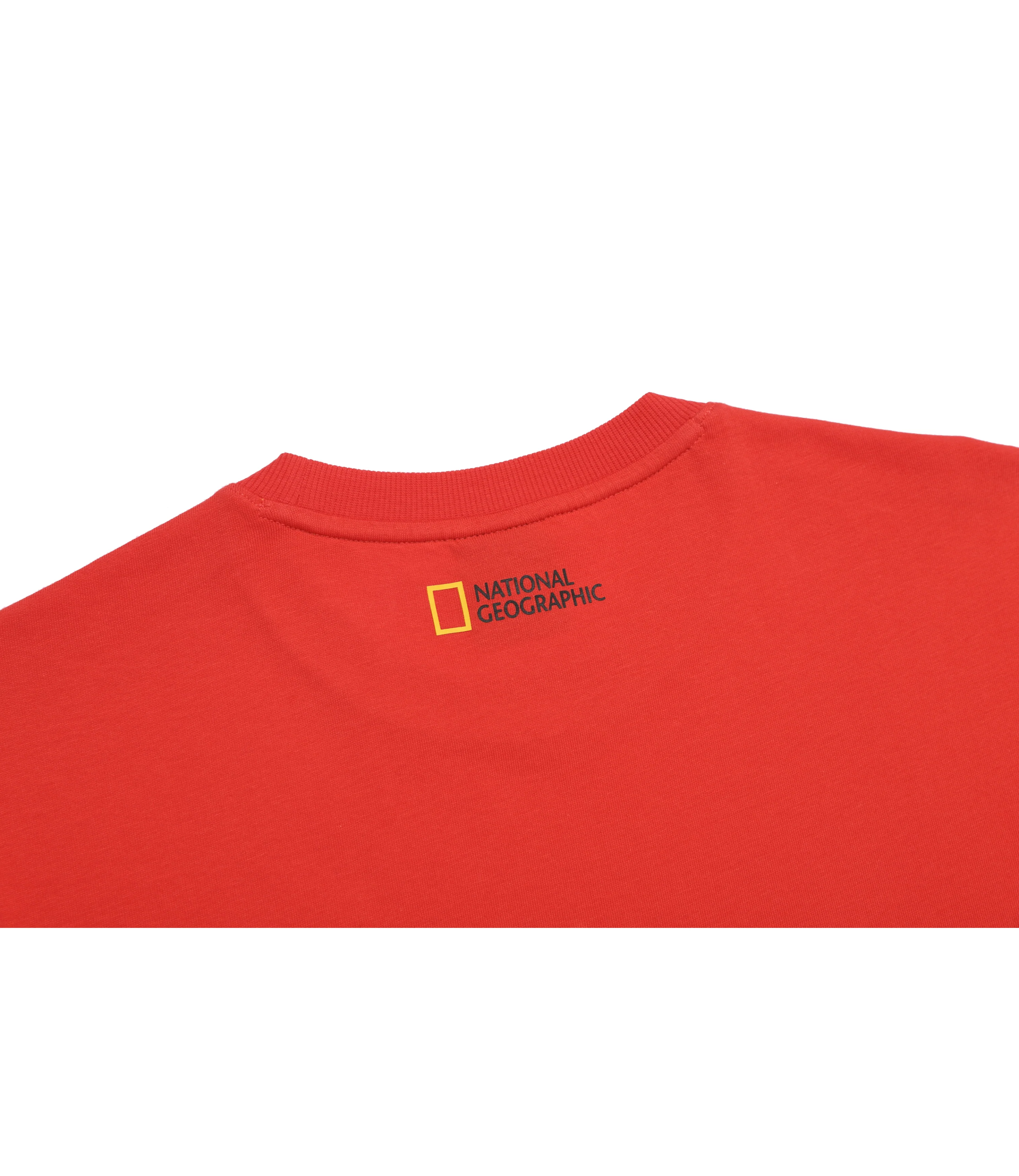 Unisex Year Of The Horse Graphic Small Logo Tee<br>RED - Image 8