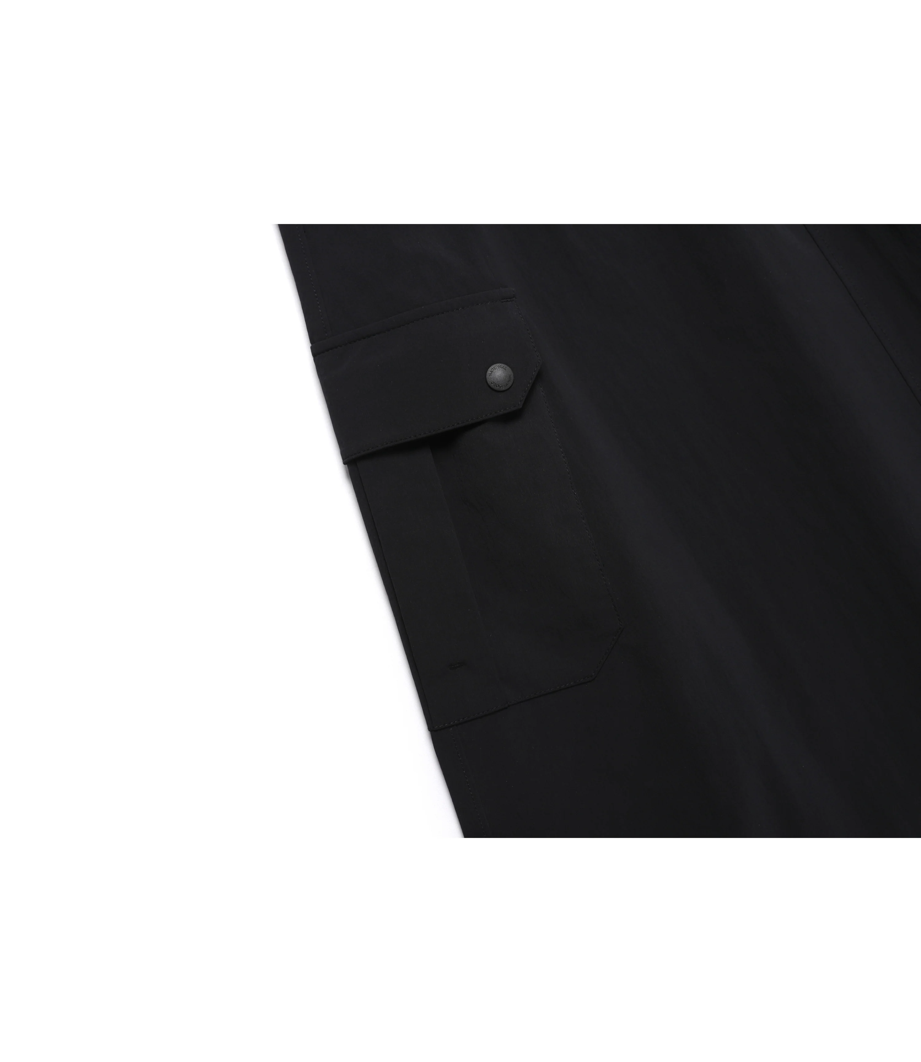 Women's ADELIE Light Woven Stretch Cargo Skirt<br>CARBON BLACK - Image 5