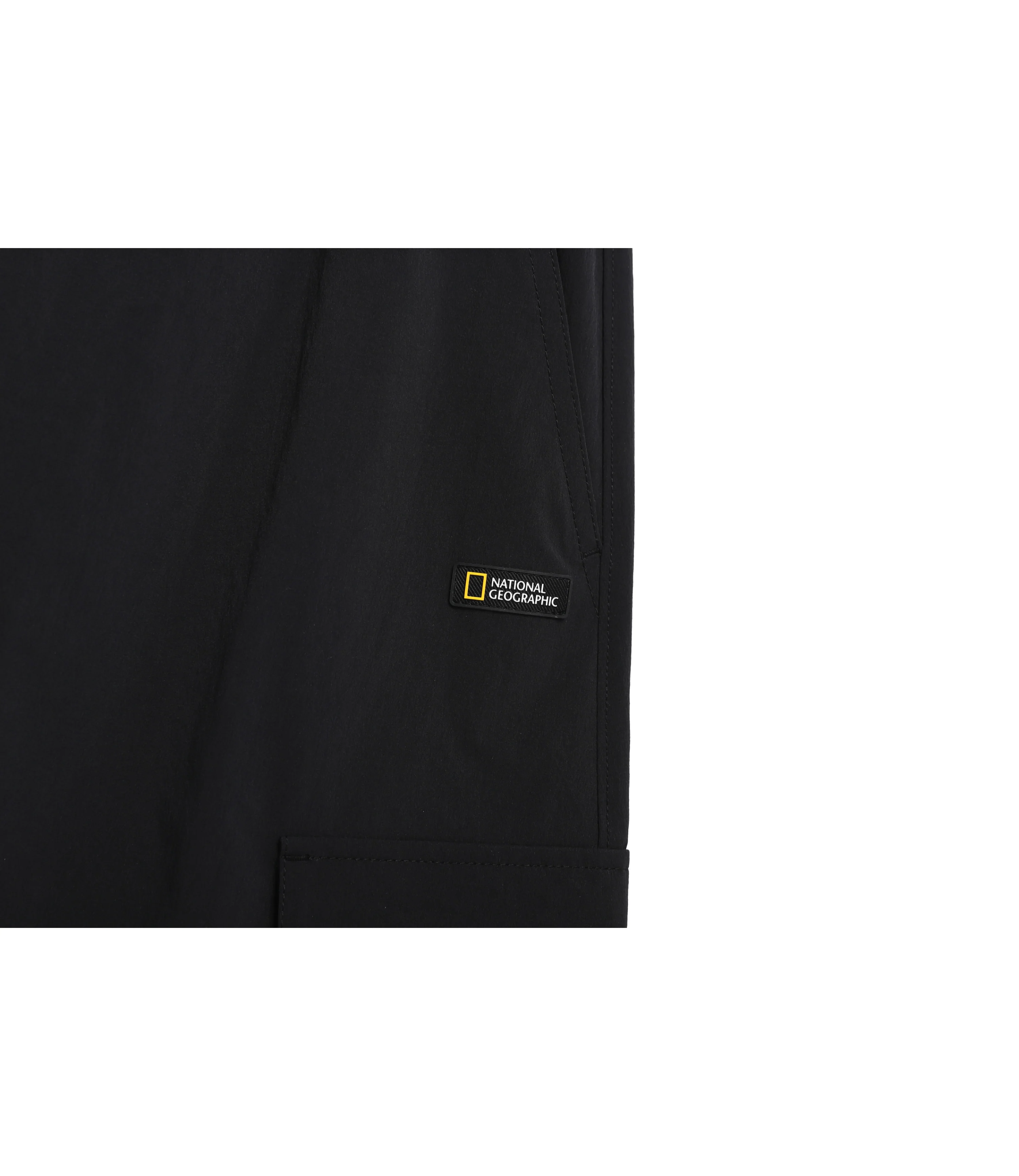 Women's ADELIE Light Woven Stretch Cargo Skirt<br>CARBON BLACK - Image 6