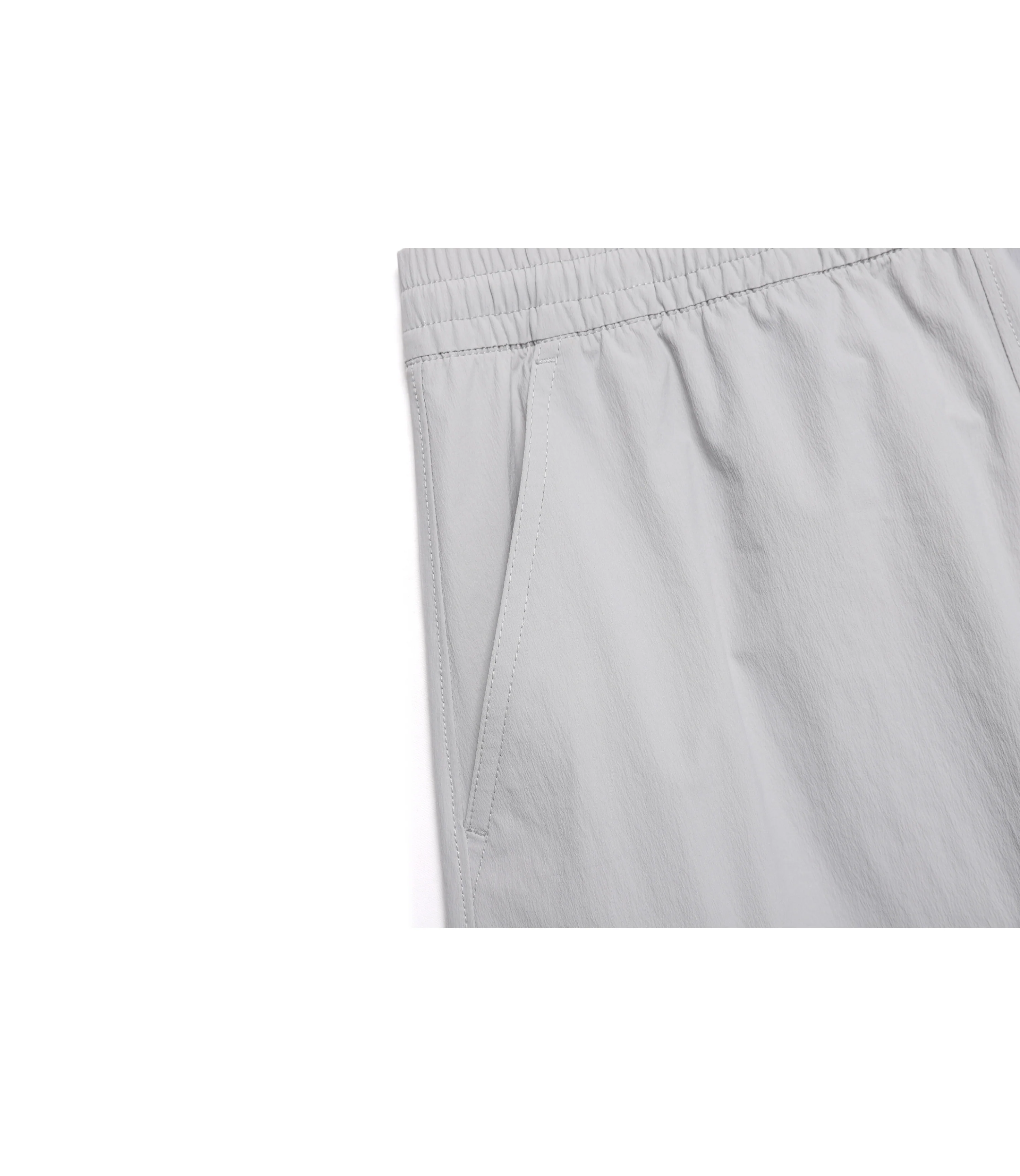 Women's ADELIE Light Woven Stretch Cargo Skirt<br>SILVER GREY - Image 4