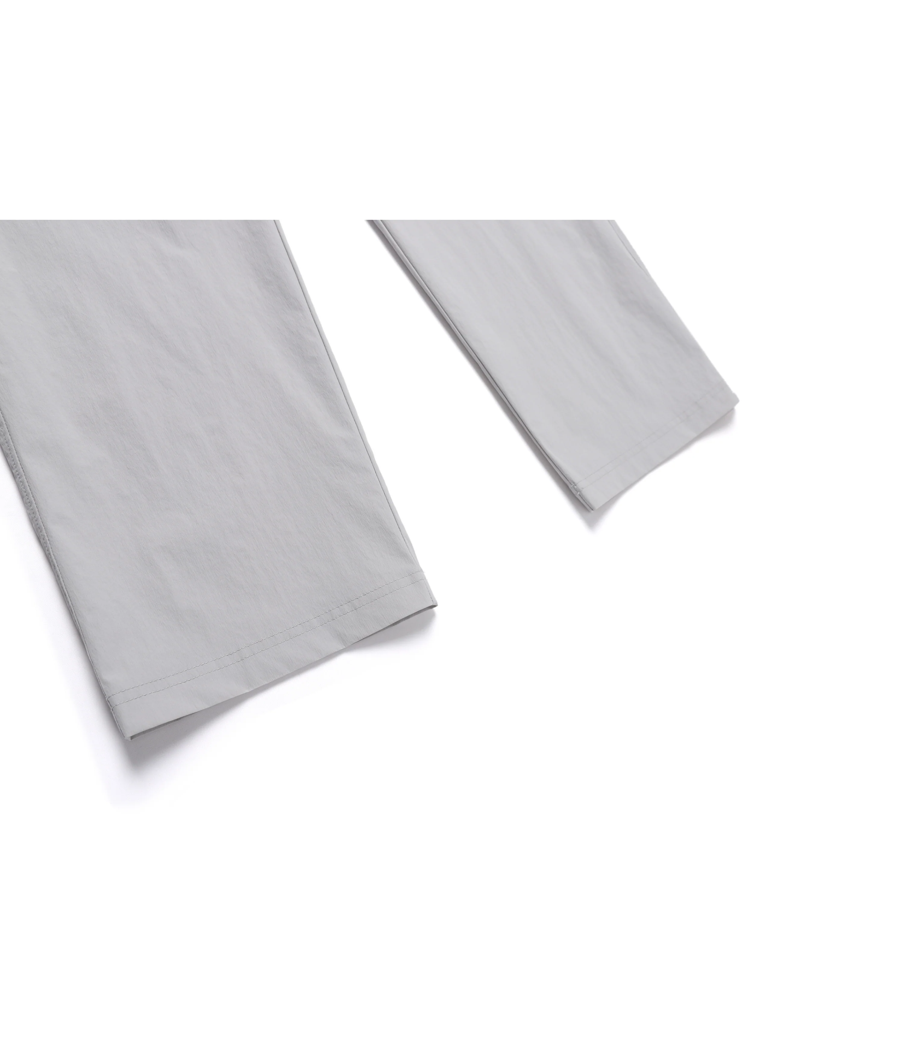 Women's ADELIE Light Woven Stretch Straight Pants<br>SILVER GREY - Image 7
