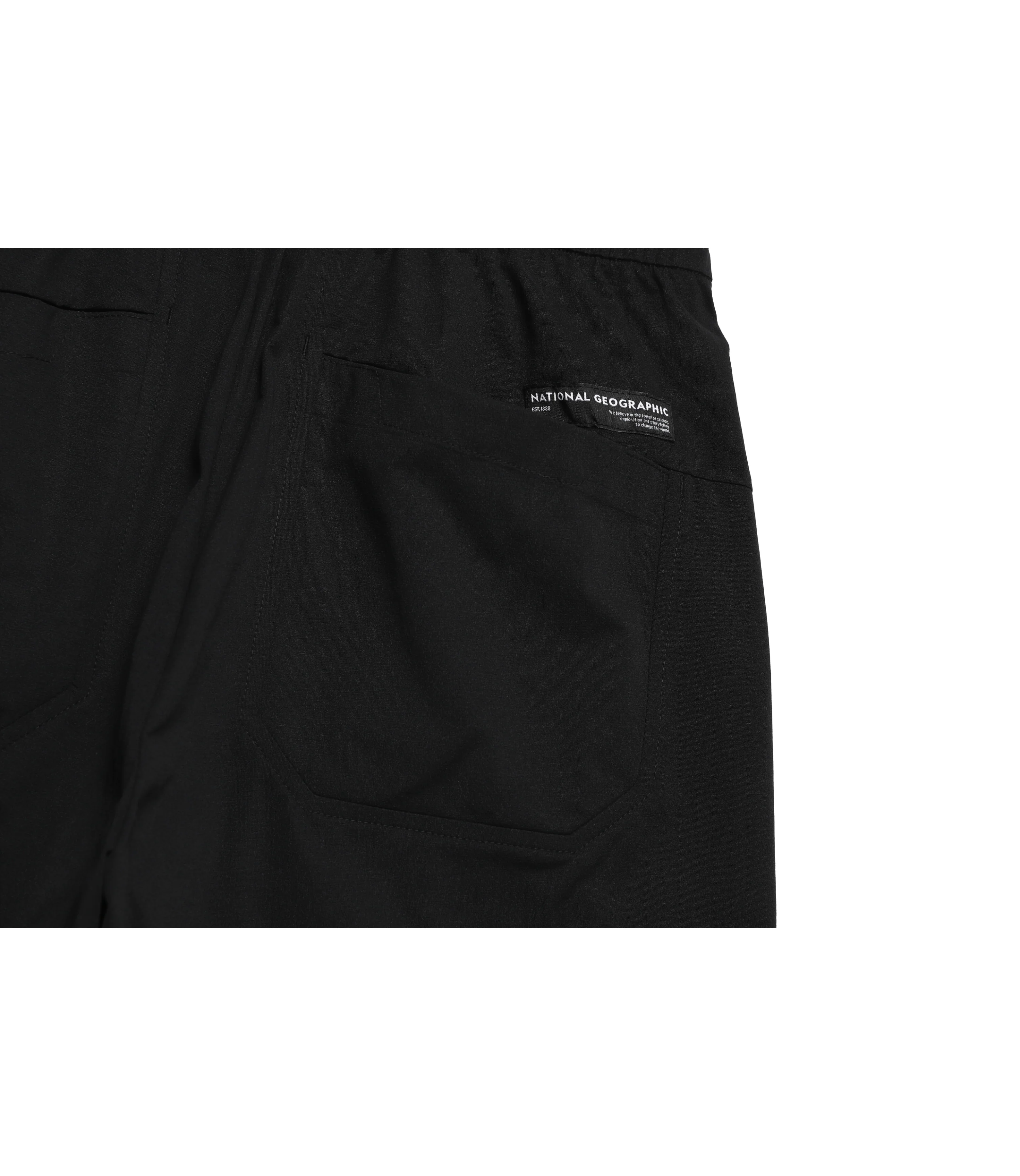Women's Frozen Air Pintuck Wide Crop Pants<br>CARBON BLACK - Image 7