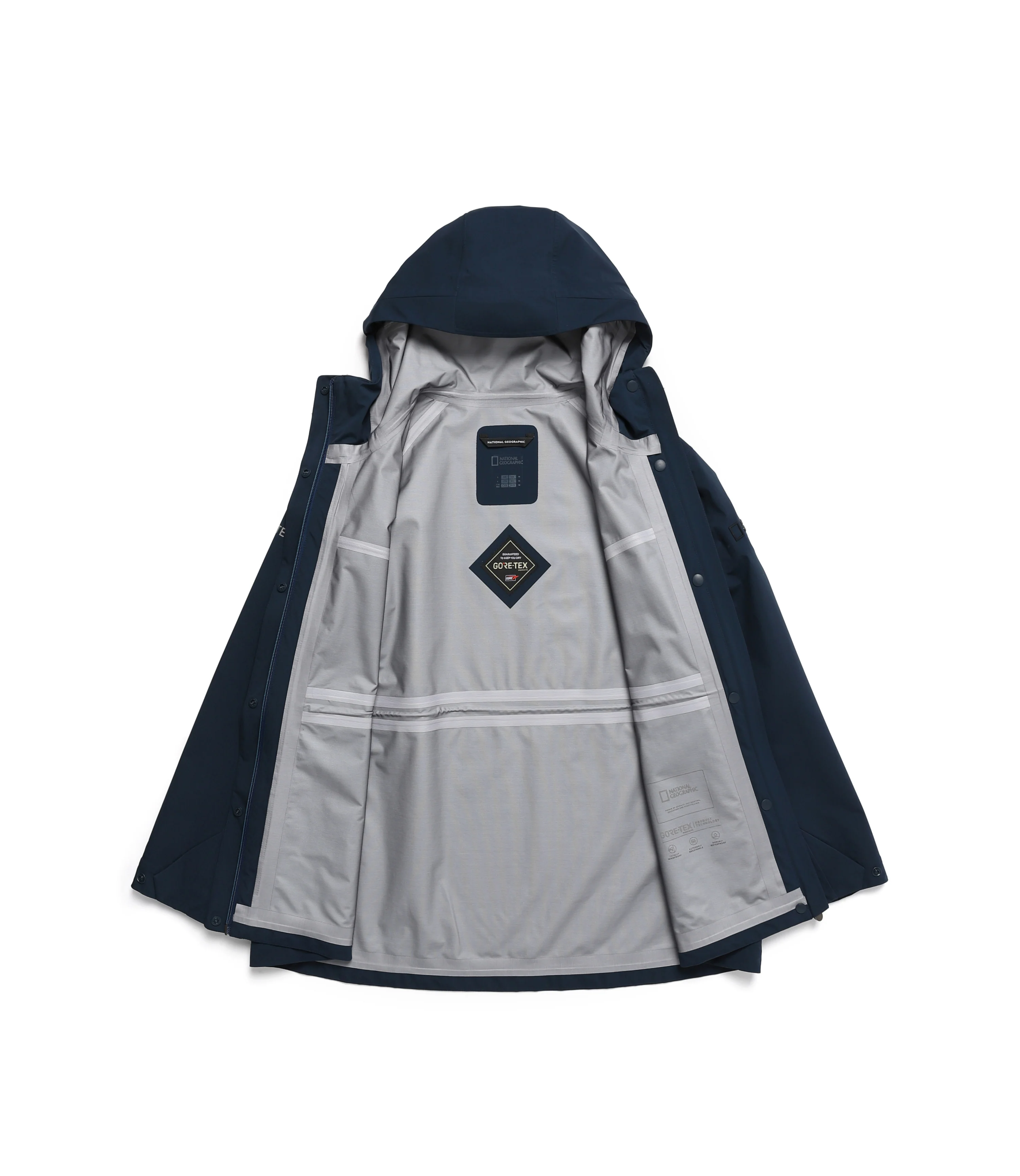 Women's GORE-TEX 3L Mid Length Jacket<br>DEEP SEA NAVY - Image 3