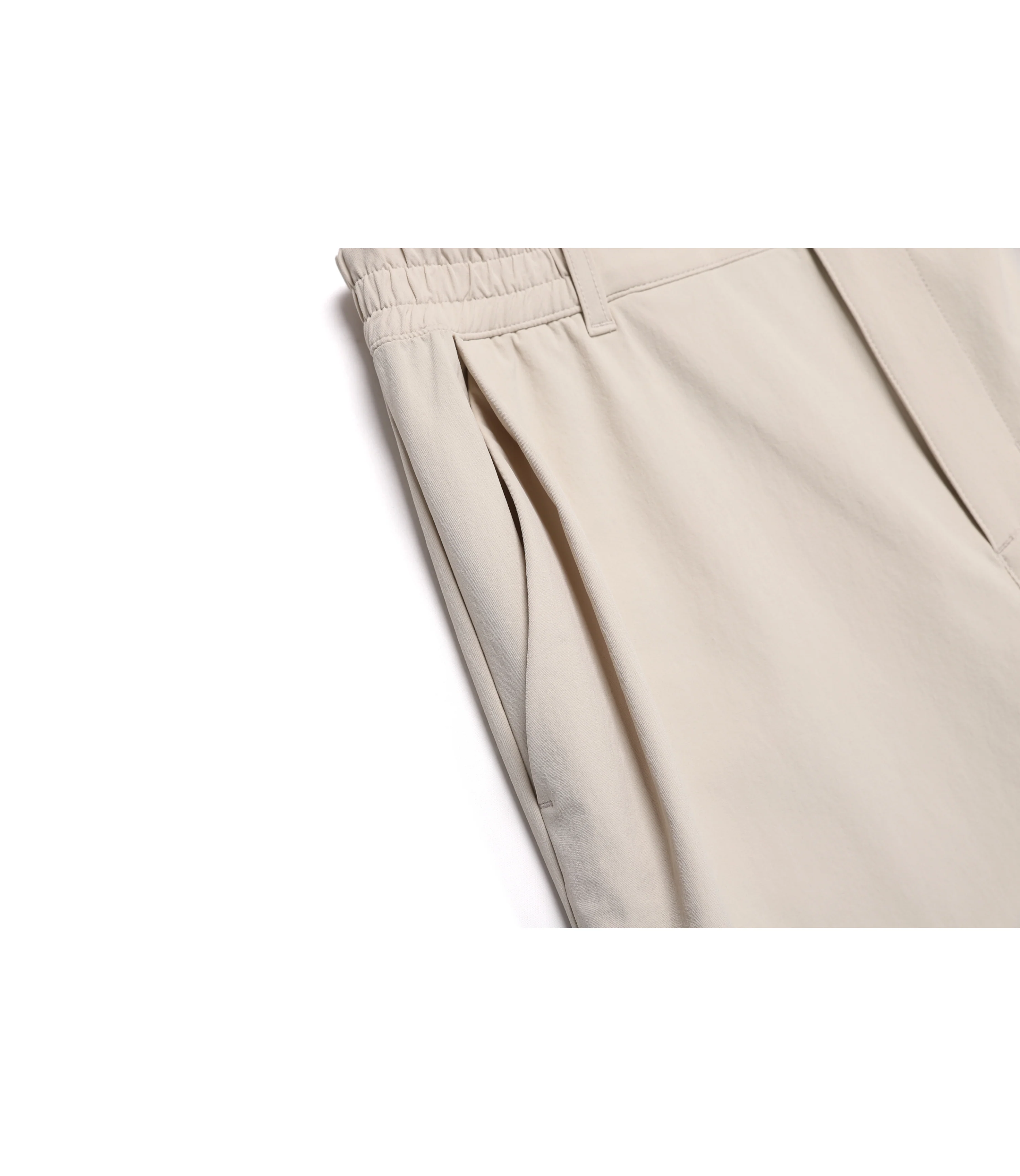 Women's Straight Pants<br>OAK BEIGE - Image 5